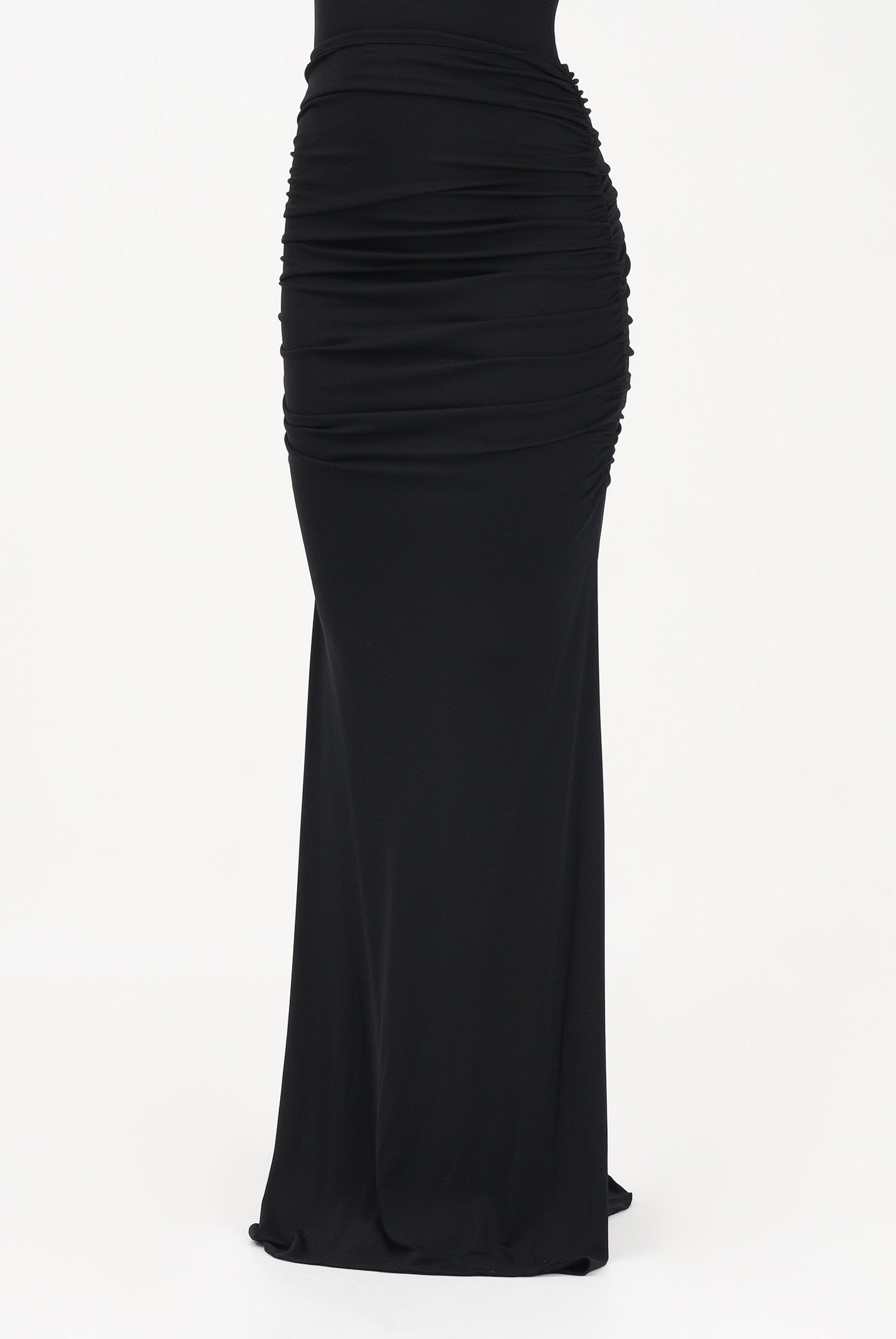 ELISABETTA FRANCHI Gonna lunga nera da donna GO16263E2 110 ELISABETTA FRANCHI