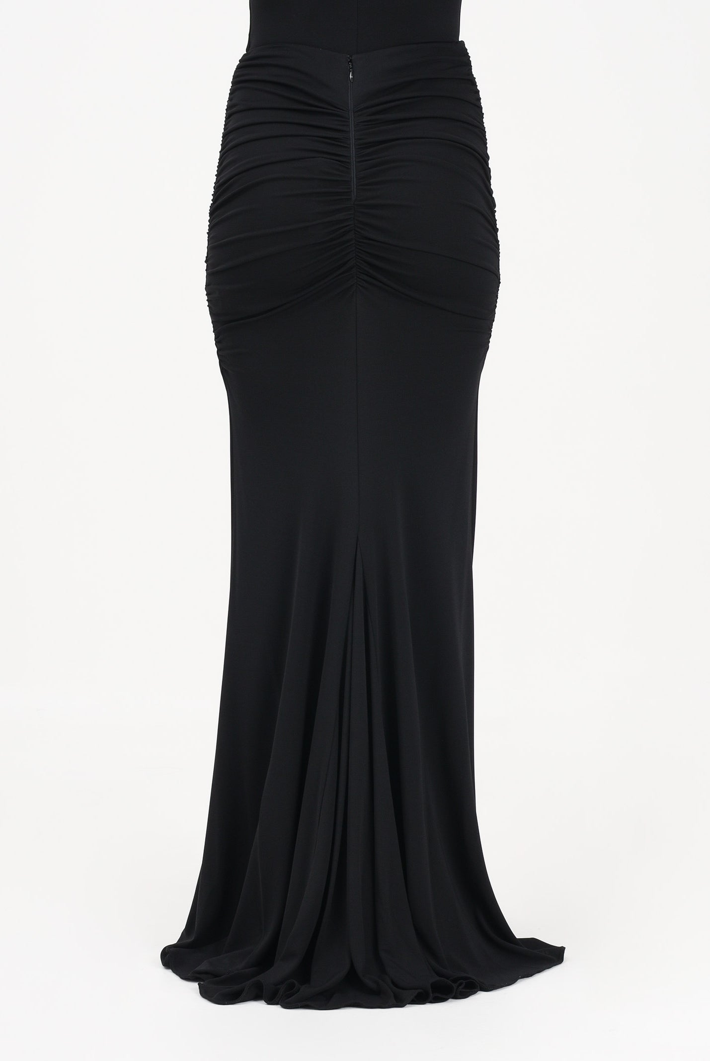 ELISABETTA FRANCHI Gonna lunga nera da donna GO16263E2 110 ELISABETTA FRANCHI