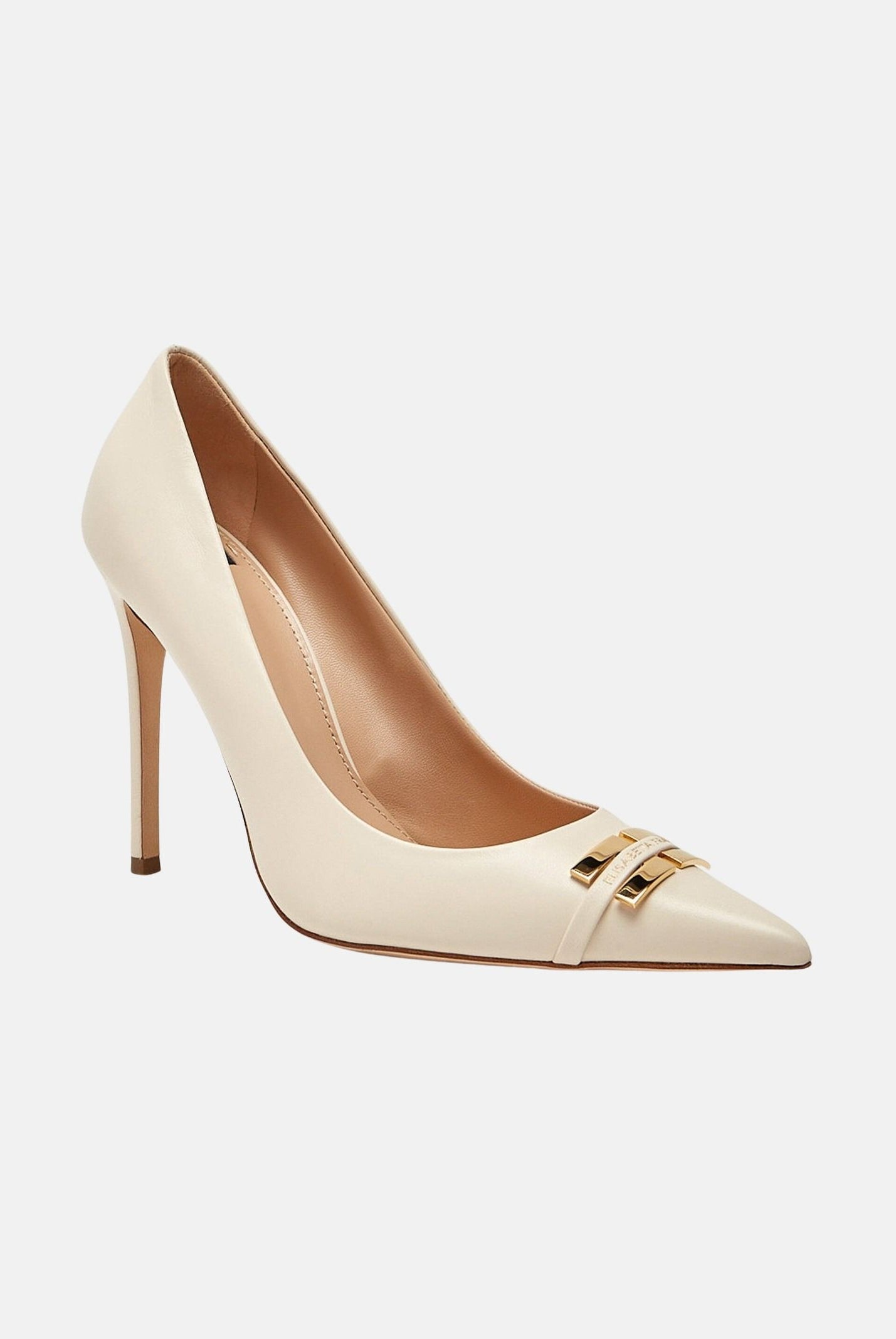 ELISABETTA FRANCHI Decollete burro da donna con dettaglio logo SA15L61E2 193 ELISABETTA FRANCHI