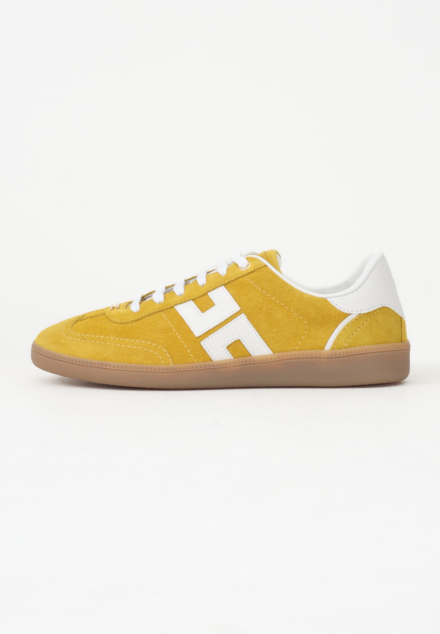 ELISABETTA FRANCHI Sneakers gialle e avorio da donna con logo SA61G61E2 FA5 ELISABETTA FRANCHI