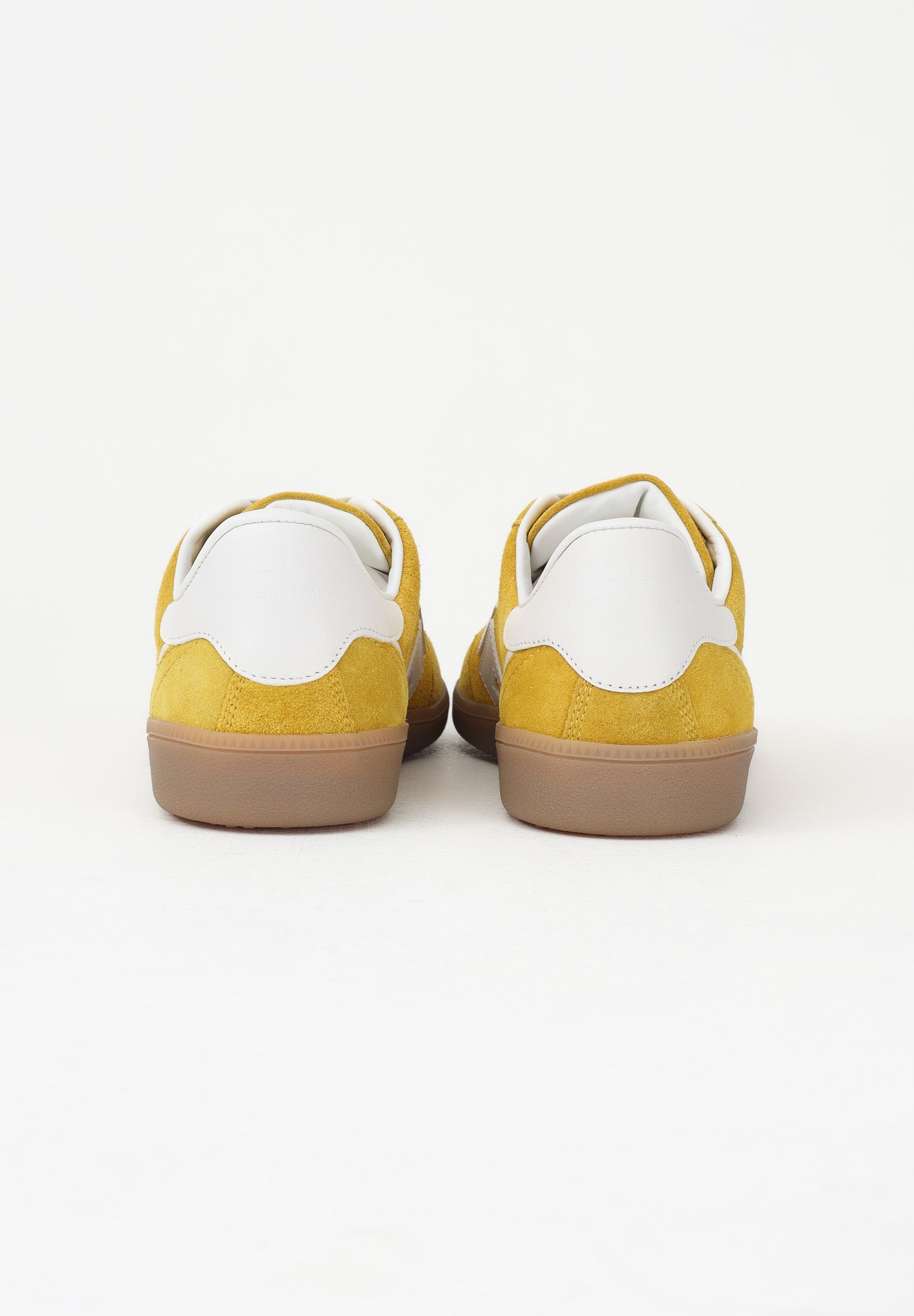 ELISABETTA FRANCHI Sneakers gialle e avorio da donna con logo SA61G61E2 FA5 ELISABETTA FRANCHI