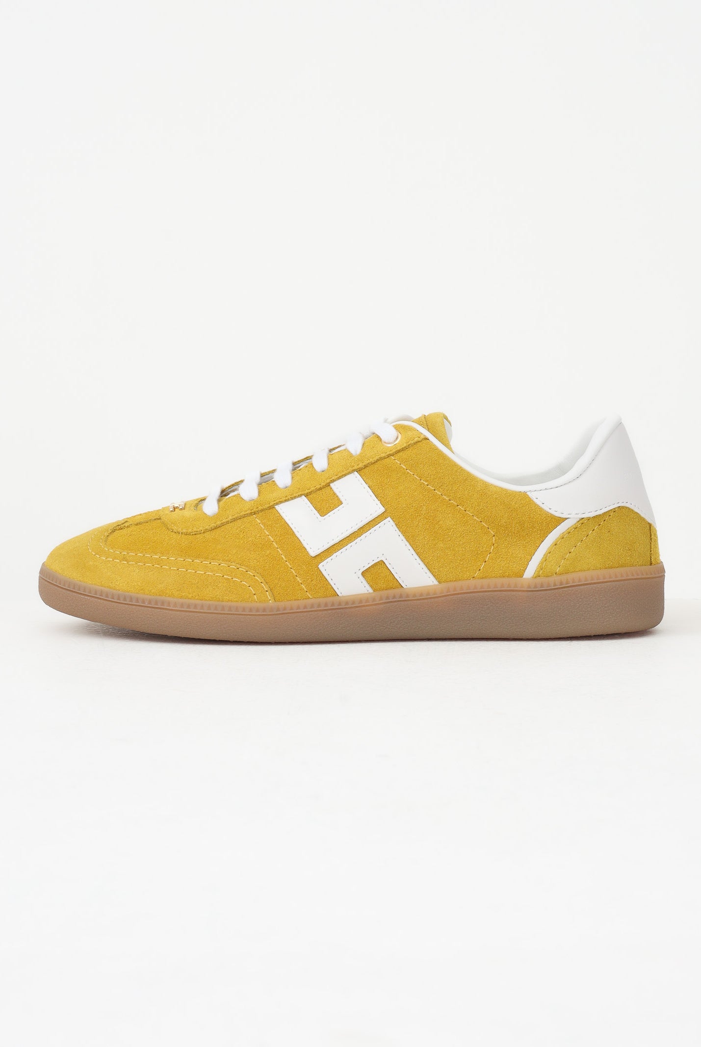 ELISABETTA FRANCHI Sneakers gialle e avorio da donna con logo SA61G61E2 FA5 ELISABETTA FRANCHI