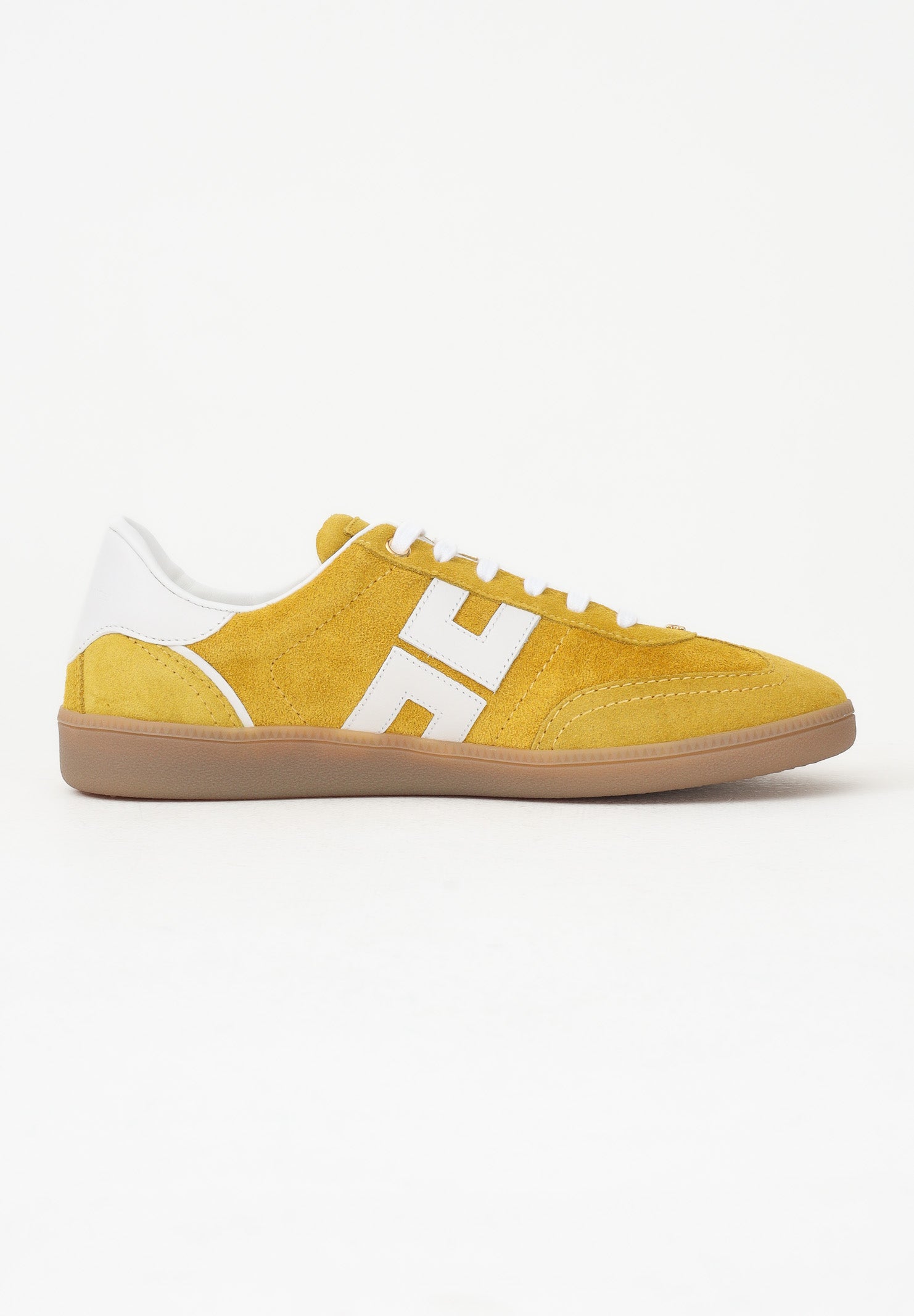 ELISABETTA FRANCHI Sneakers gialle e avorio da donna con logo SA61G61E2 FA5 ELISABETTA FRANCHI