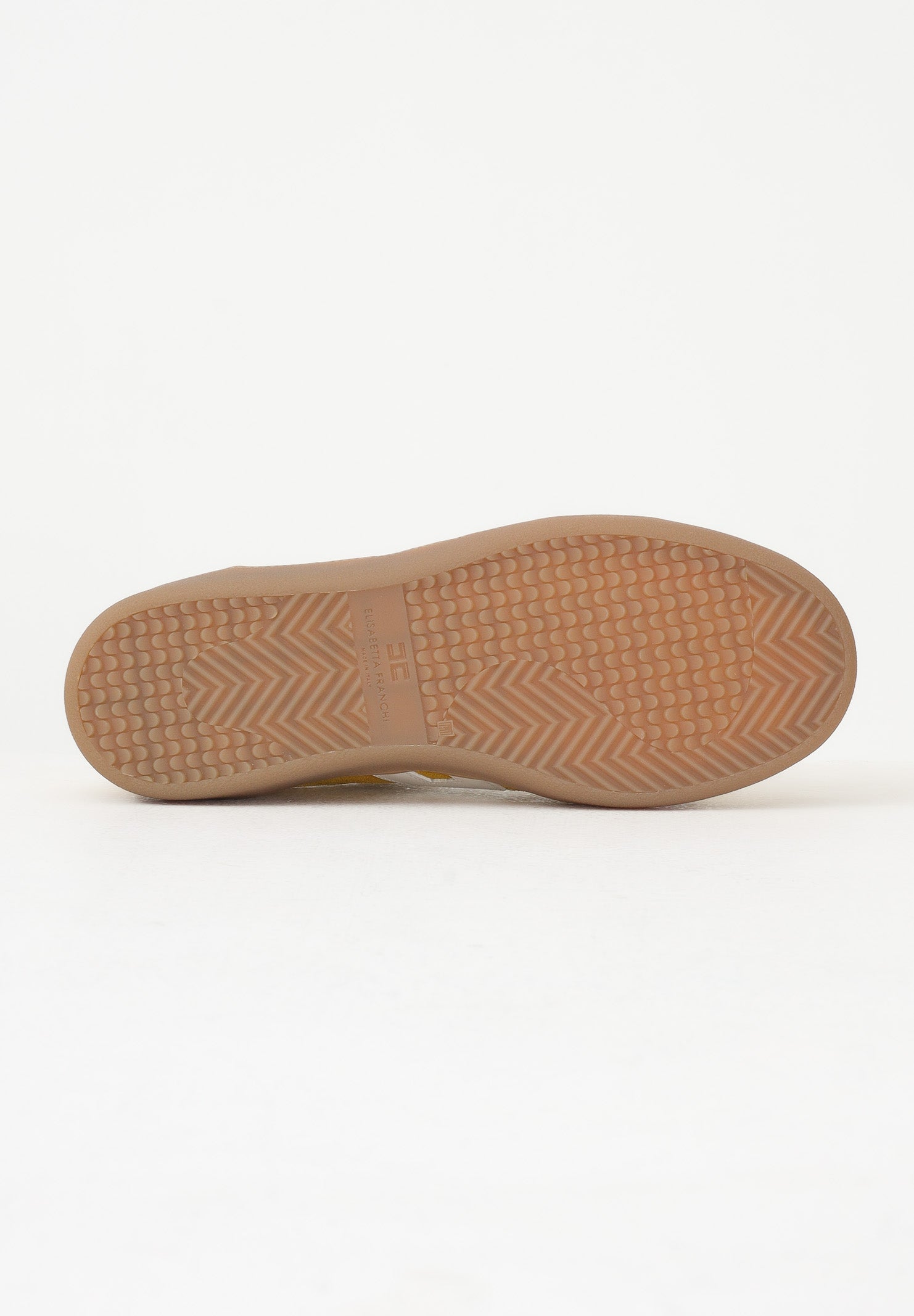ELISABETTA FRANCHI Sneakers gialle e avorio da donna con logo SA61G61E2 FA5 ELISABETTA FRANCHI