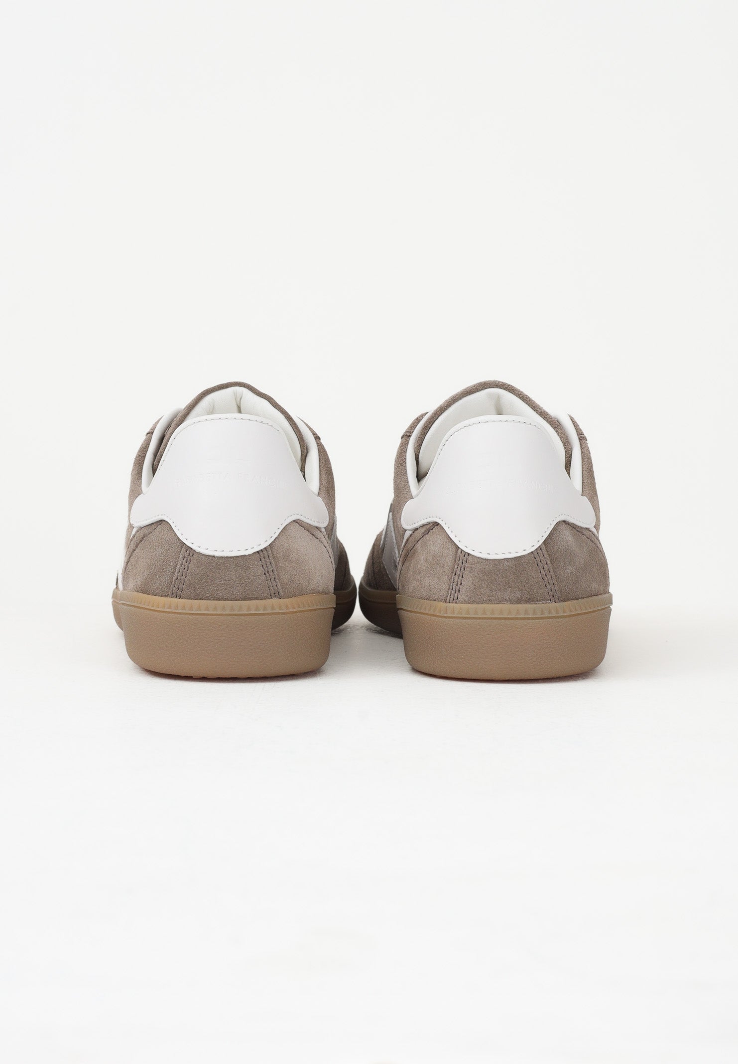 ELISABETTA FRANCHI Sneakers argilla e avorio da donna con logo SA61G61E2 FC5 ELISABETTA FRANCHI