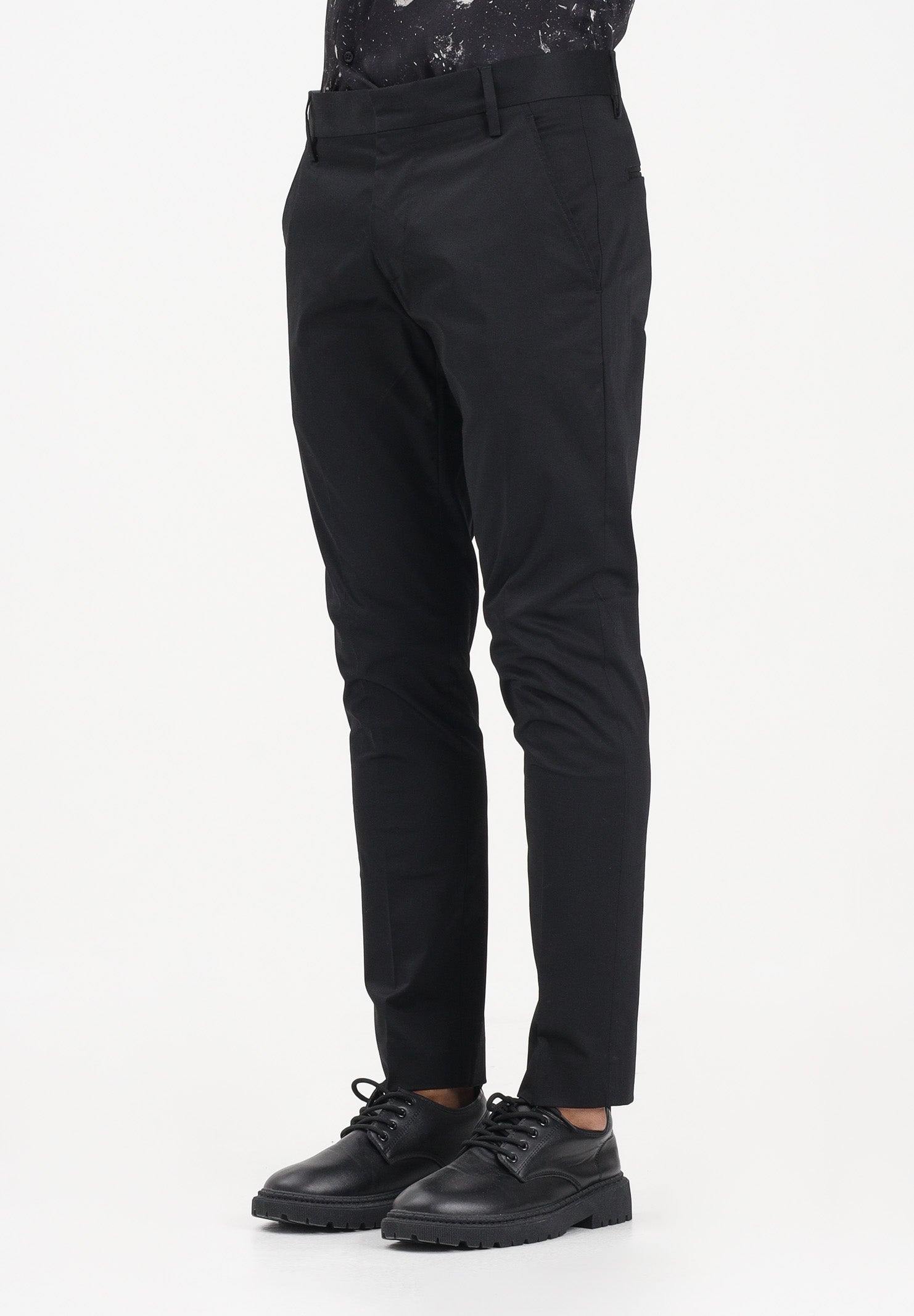 ENTRE AMIS Pantalone elegante nero da uomo P268188SENNA2436 2007 ENTRE AMIS