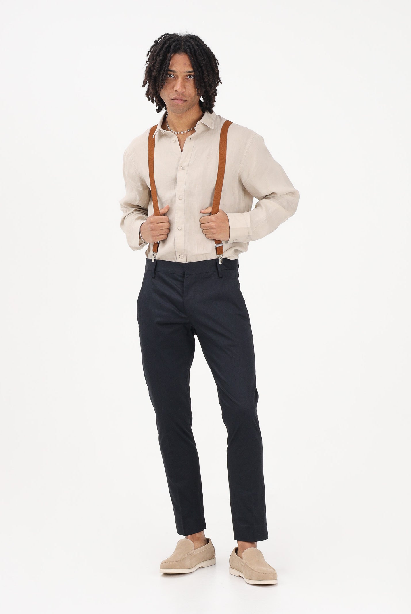 ENTRE AMIS Pantalone elegante blu da uomo P268188SENNA2436 4169 ENTRE AMIS