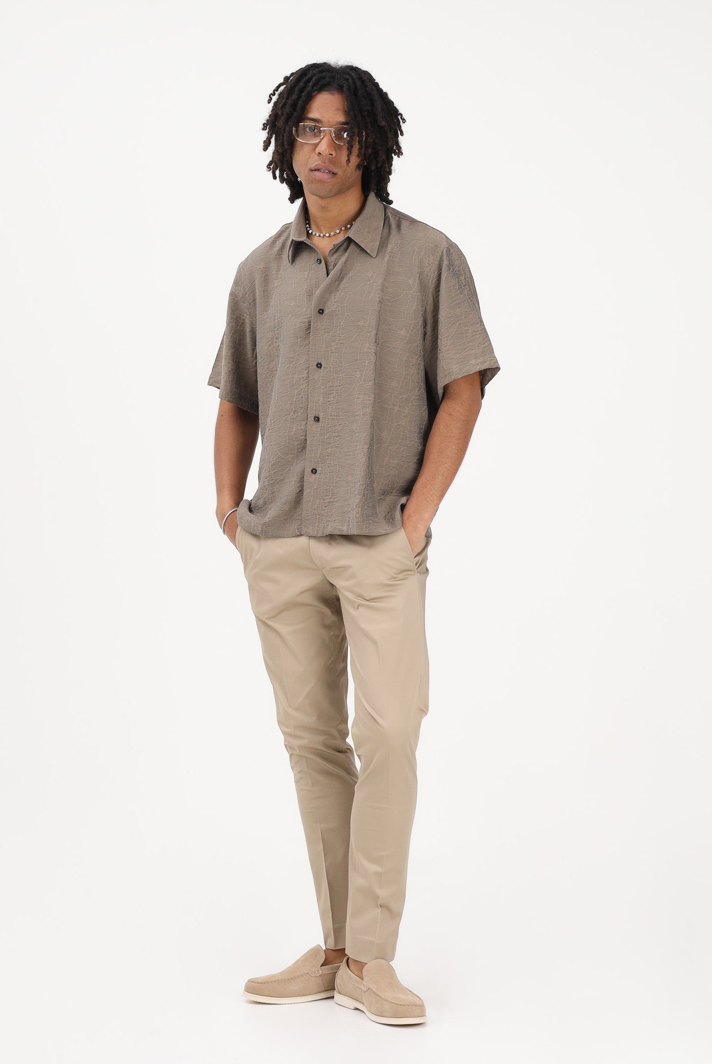 ENTRE AMIS Pantalone elegante beige da uomo P268188SENNA2436 5024 ENTRE AMIS