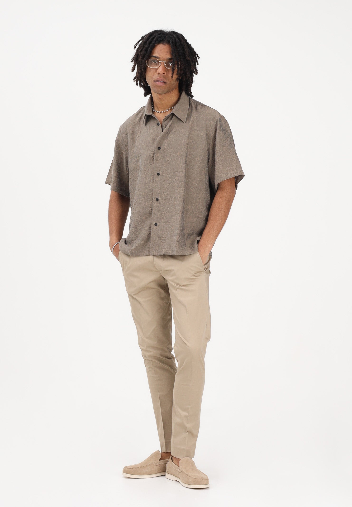 ENTRE AMIS Pantalone elegante beige da uomo P268188SENNA2436 5024 ENTRE AMIS