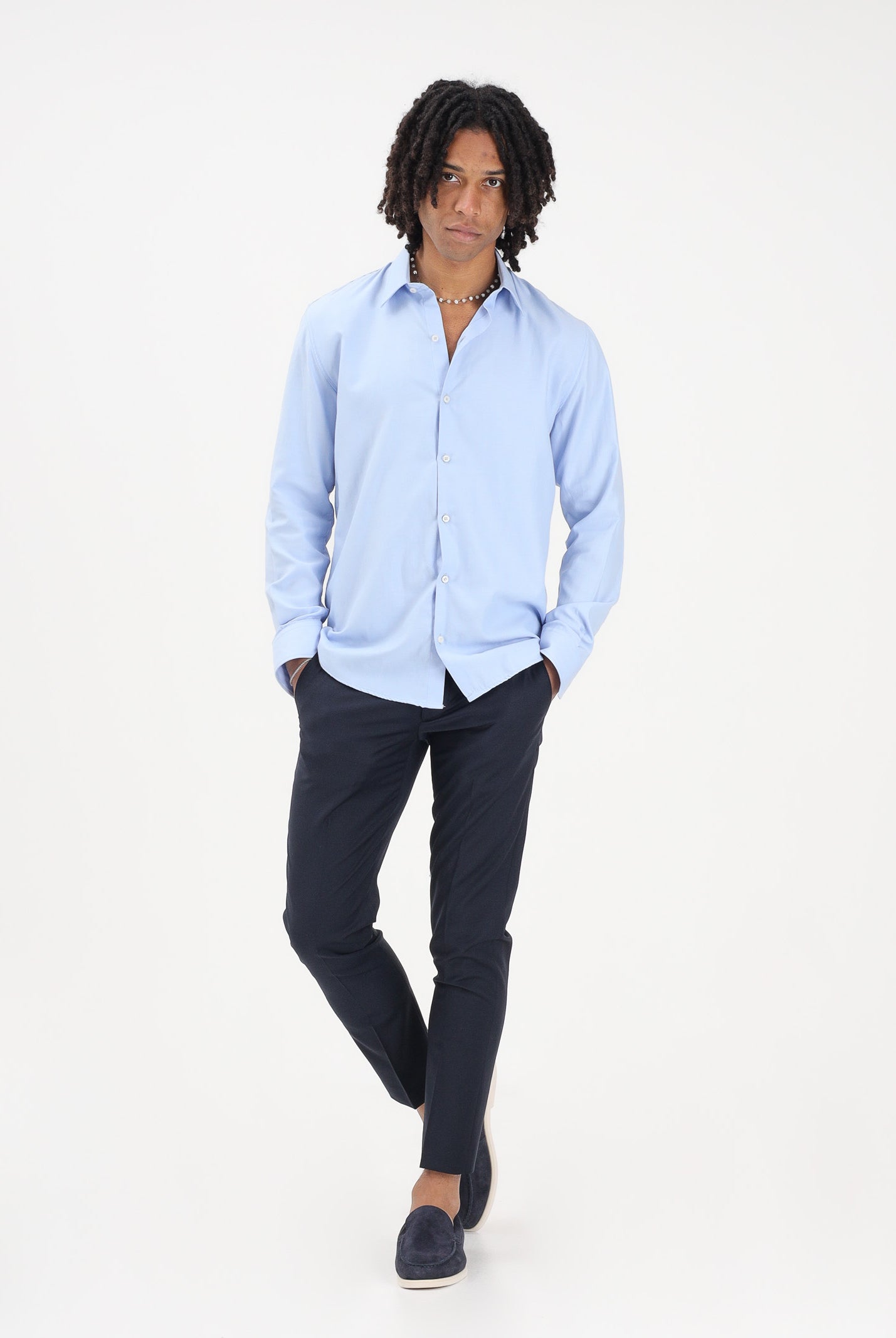 ENTRE AMIS Pantalone blu da uomo P268188SENNA2654 4169 ENTRE AMIS