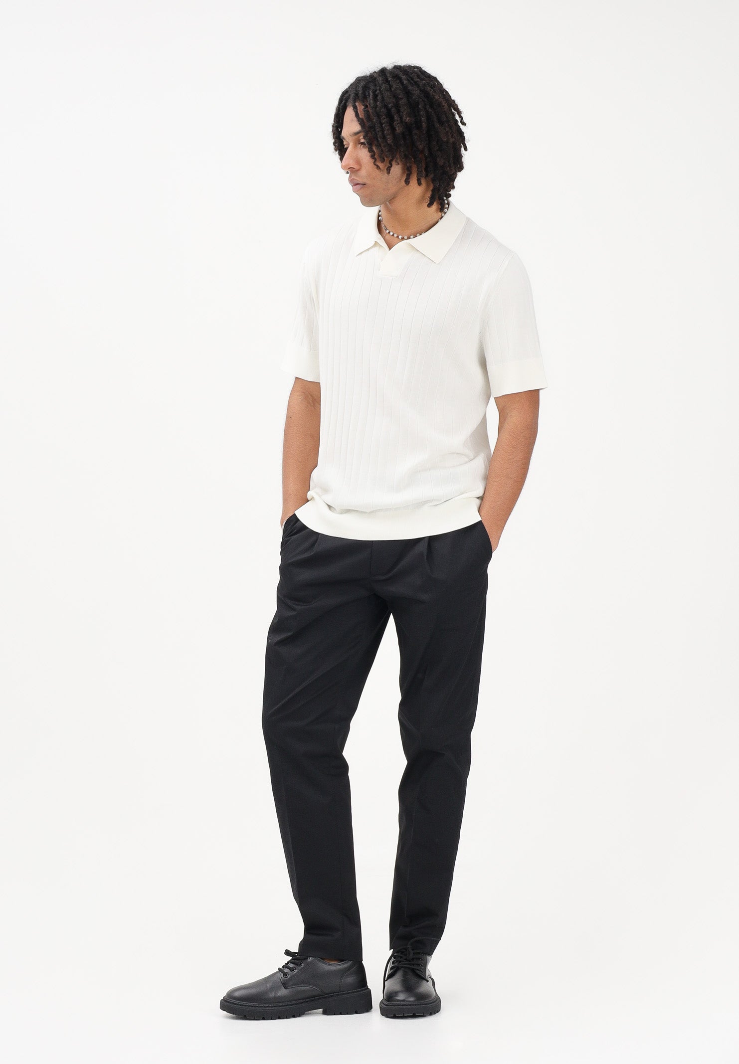 ENTRE AMIS Pantalone nero da uomo P268504ELBA2436 2007 ENTRE AMIS