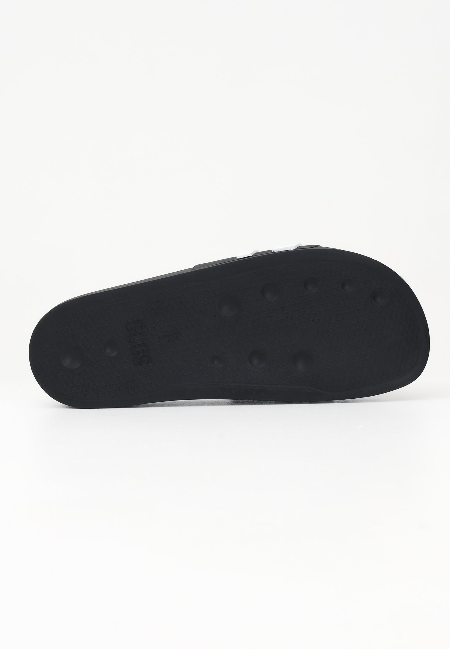 GCDS Ciabatte nere da uomo con logo B1EU4901AG8 99 GCDS