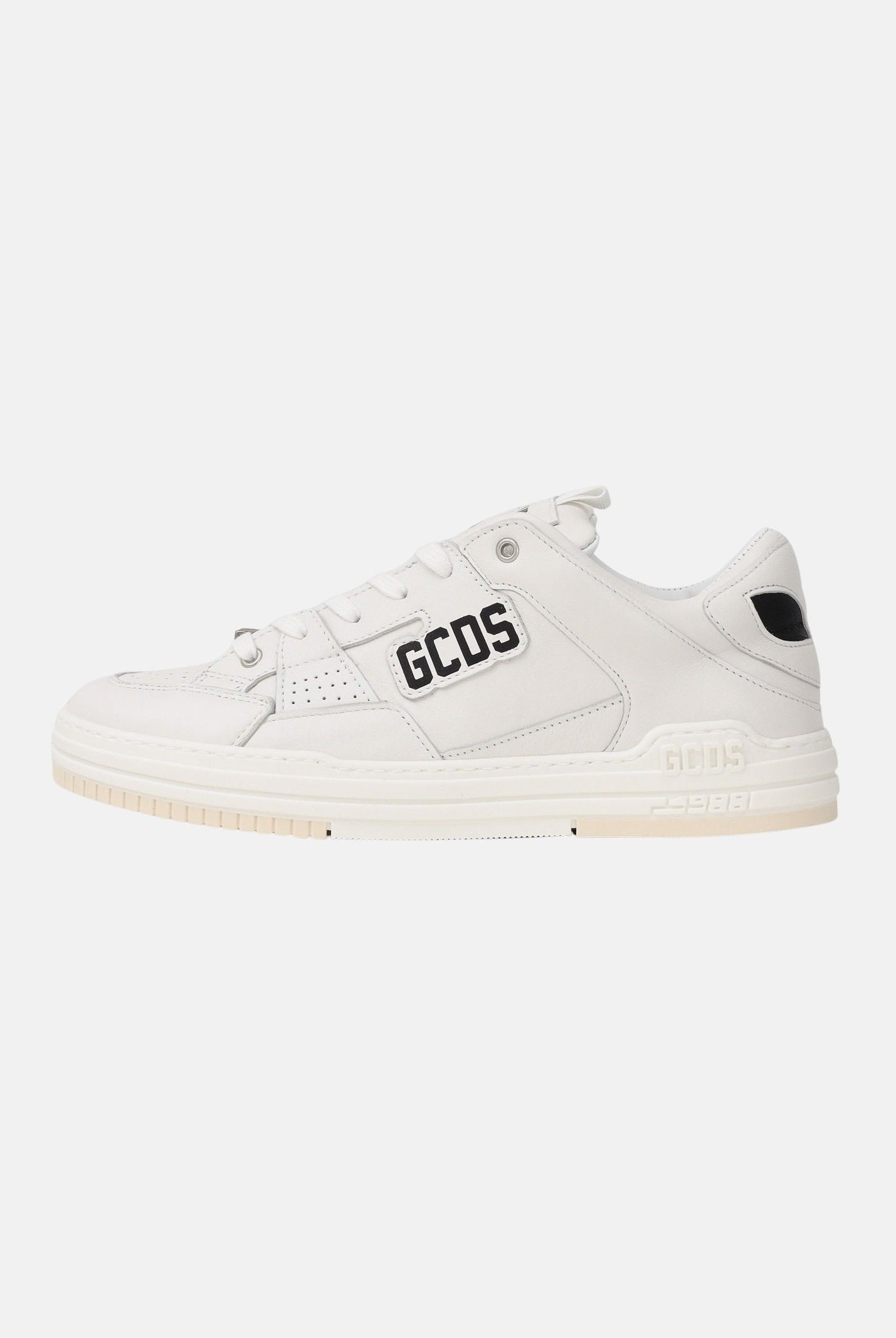 GCDS Sneakers bianche da uomo con logo GCU1136 034 GCDS