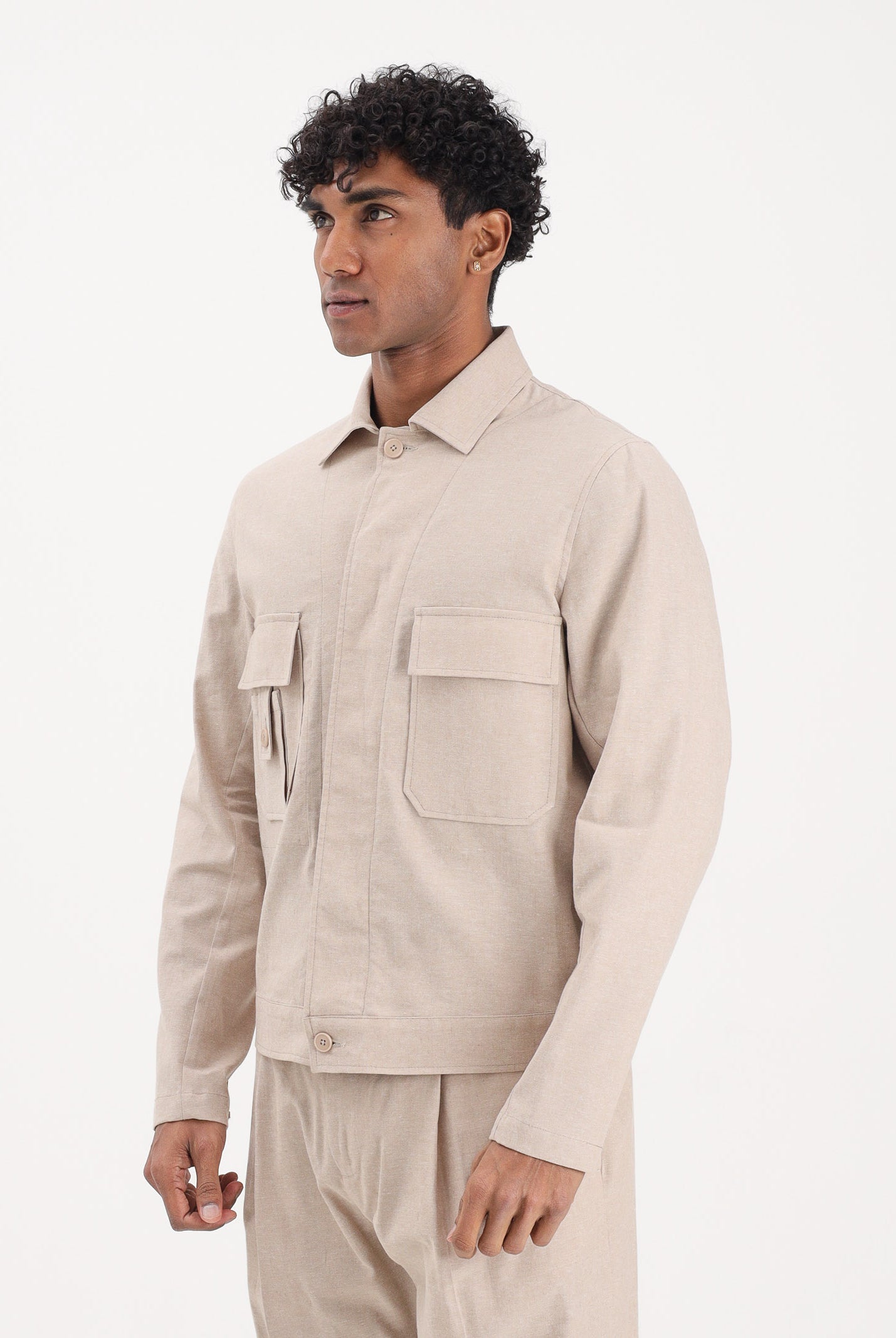 GOLDEN CRAFT Giacca leggera beige da uomo GC1JSS266662 A041 GOLDEN CRAFT