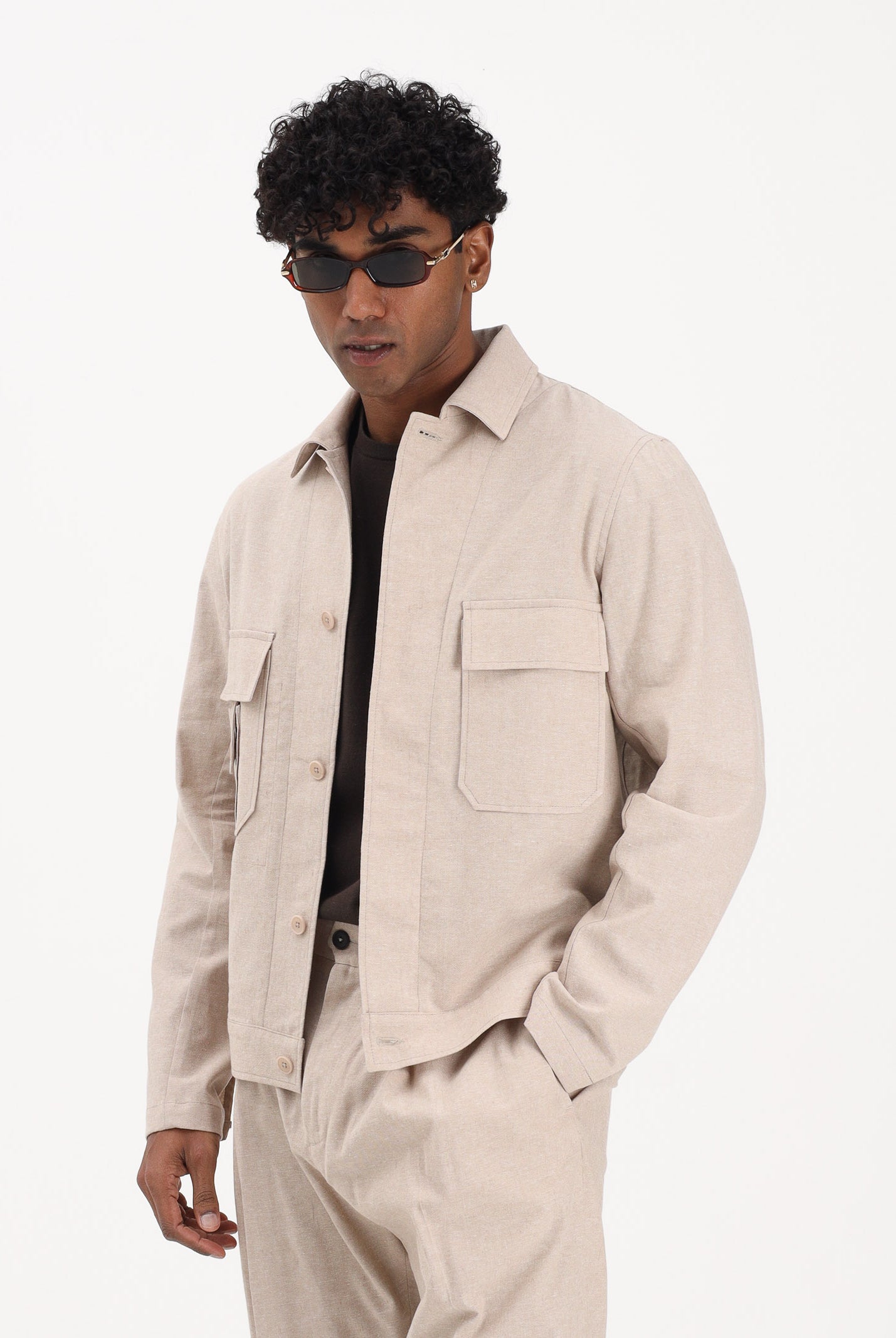 GOLDEN CRAFT Giacca leggera beige da uomo GC1JSS266662 A041 GOLDEN CRAFT