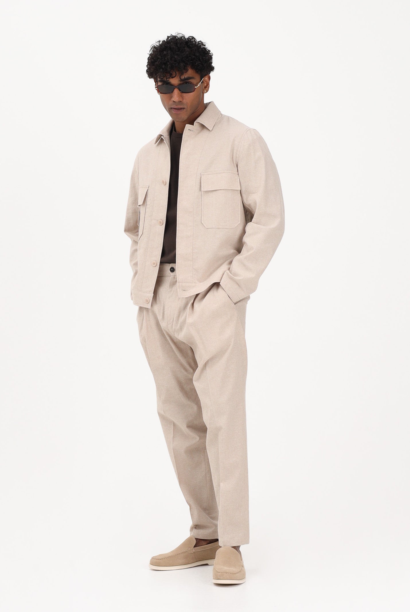 GOLDEN CRAFT Giacca leggera beige da uomo GC1JSS266662 A041 GOLDEN CRAFT