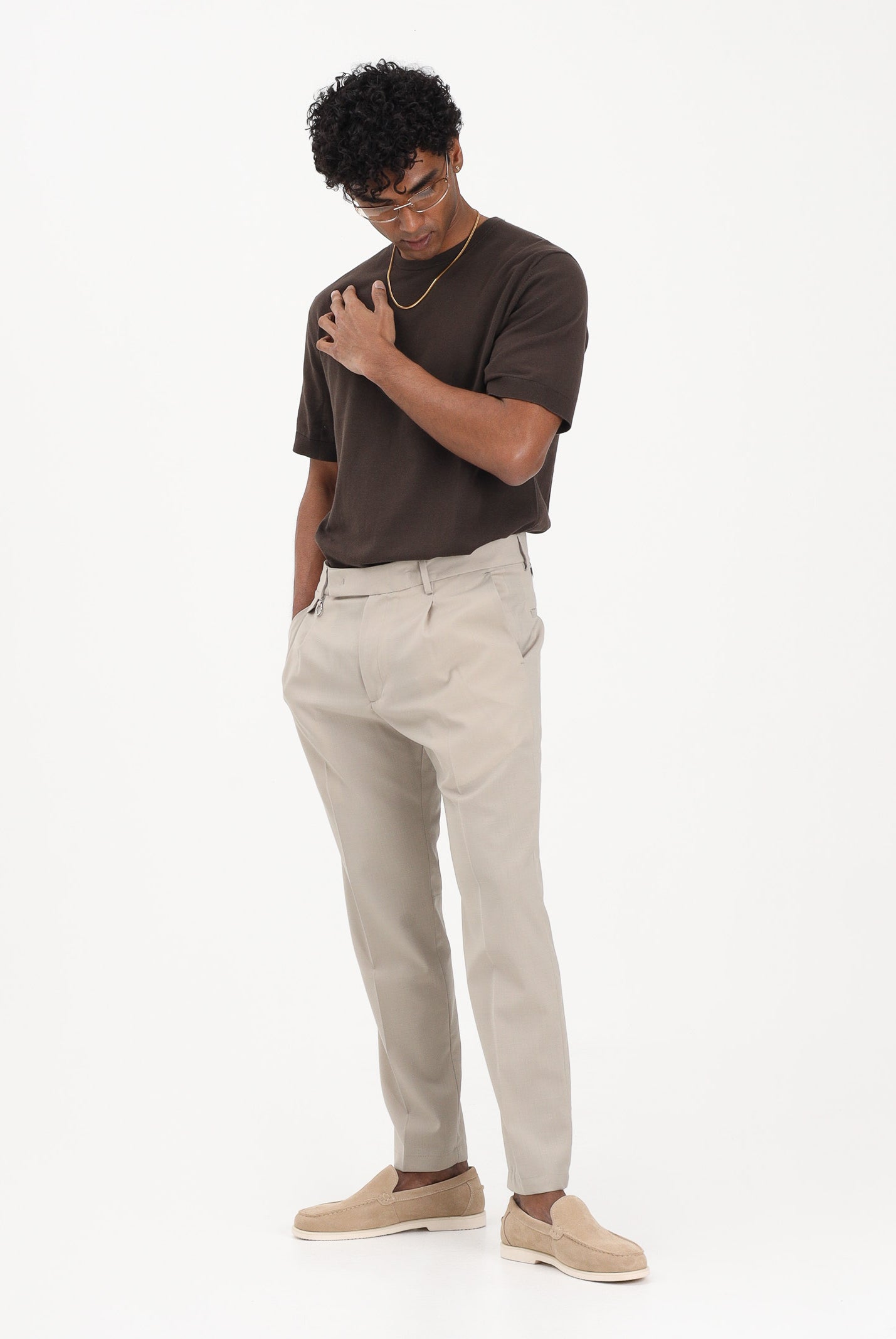 GOLDEN CRAFT Pantalone beige da uomo GC1PSS266892 A037 GOLDEN CRAFT