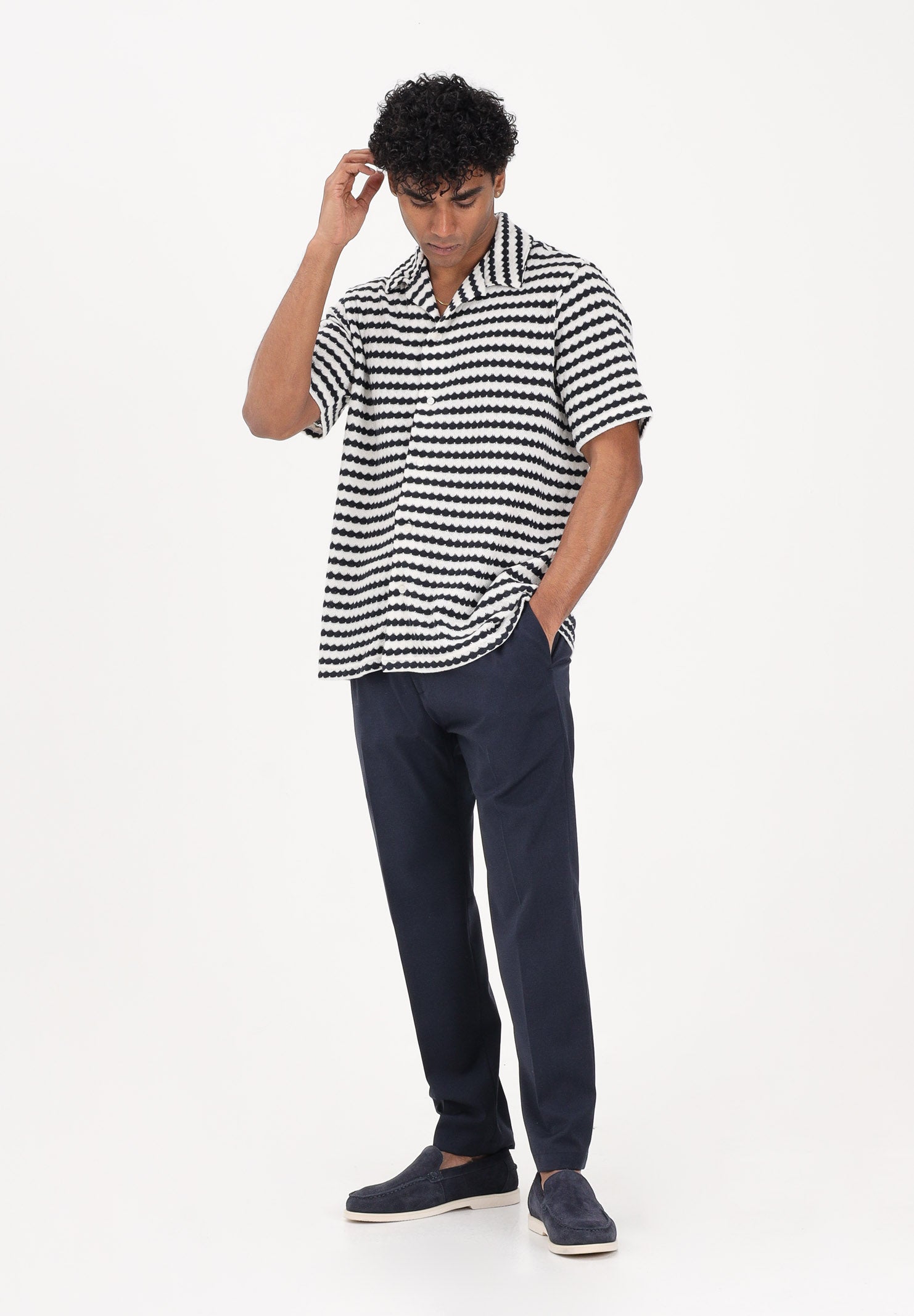 GOLDEN CRAFT Pantalone blu da uomo GC1PSS266892 E044 GOLDEN CRAFT