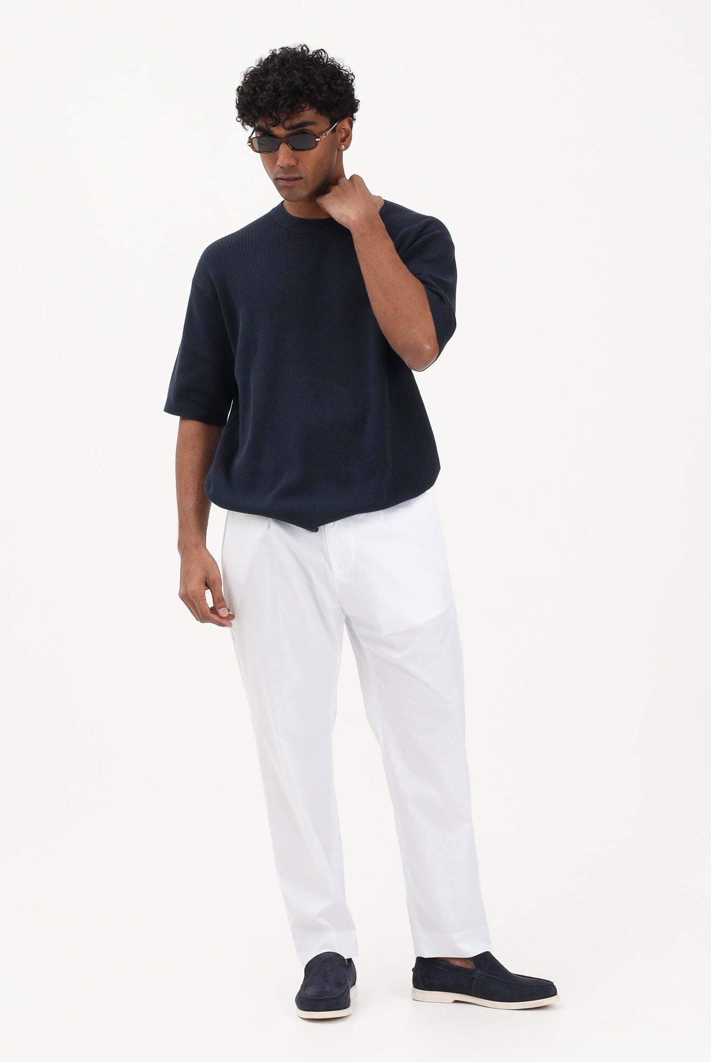 GOLDEN CRAFT Pantalone bianco da uomo GC1PSS266906 A001 GOLDEN CRAFT