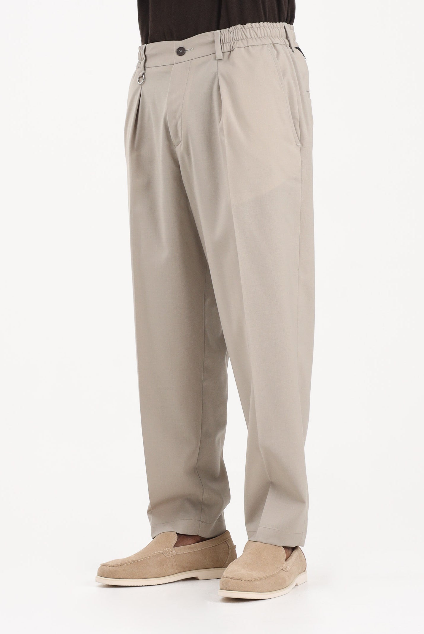 GOLDEN CRAFT Pantalone beige da uomo con vita elasticizzata GC1PSS266920 A037 GOLDEN CRAFT