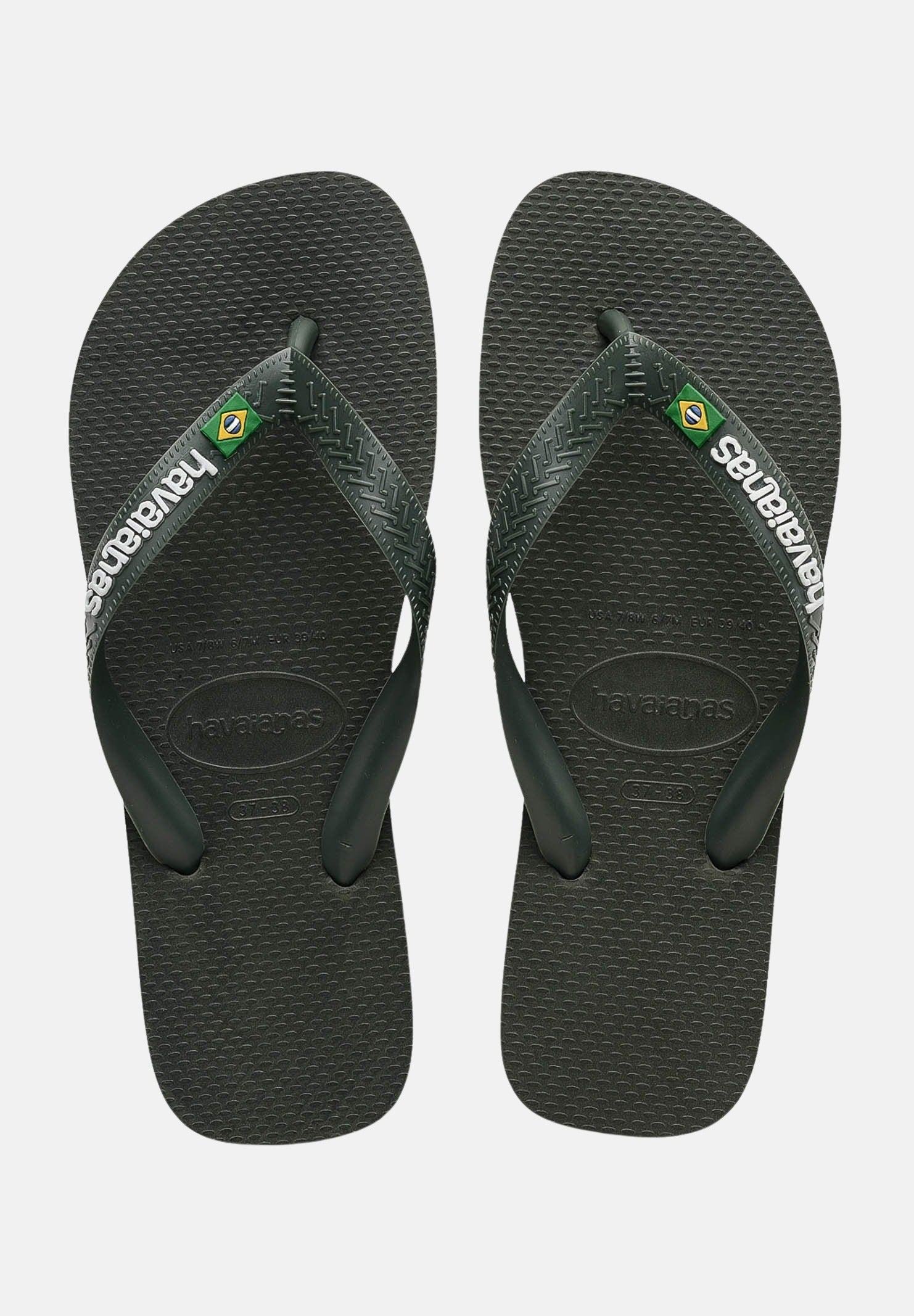 HAVAIANAS Infradito Brasil verde per uomo e donna 4110850 5983 HAVAIANAS