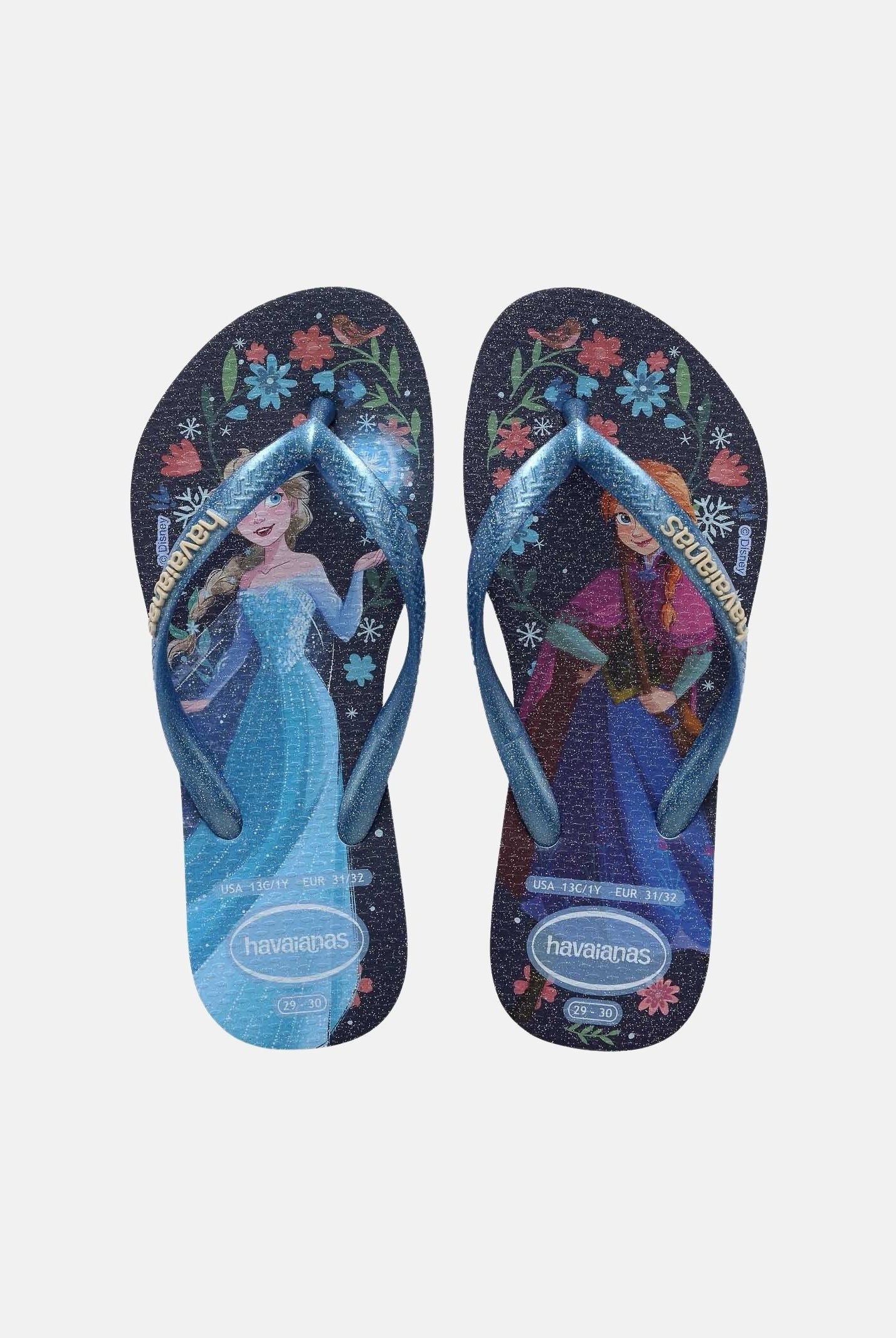 HAVAIANAS Infradito Slim Princess blu da neonato 4123328 2704 HAVAIANAS