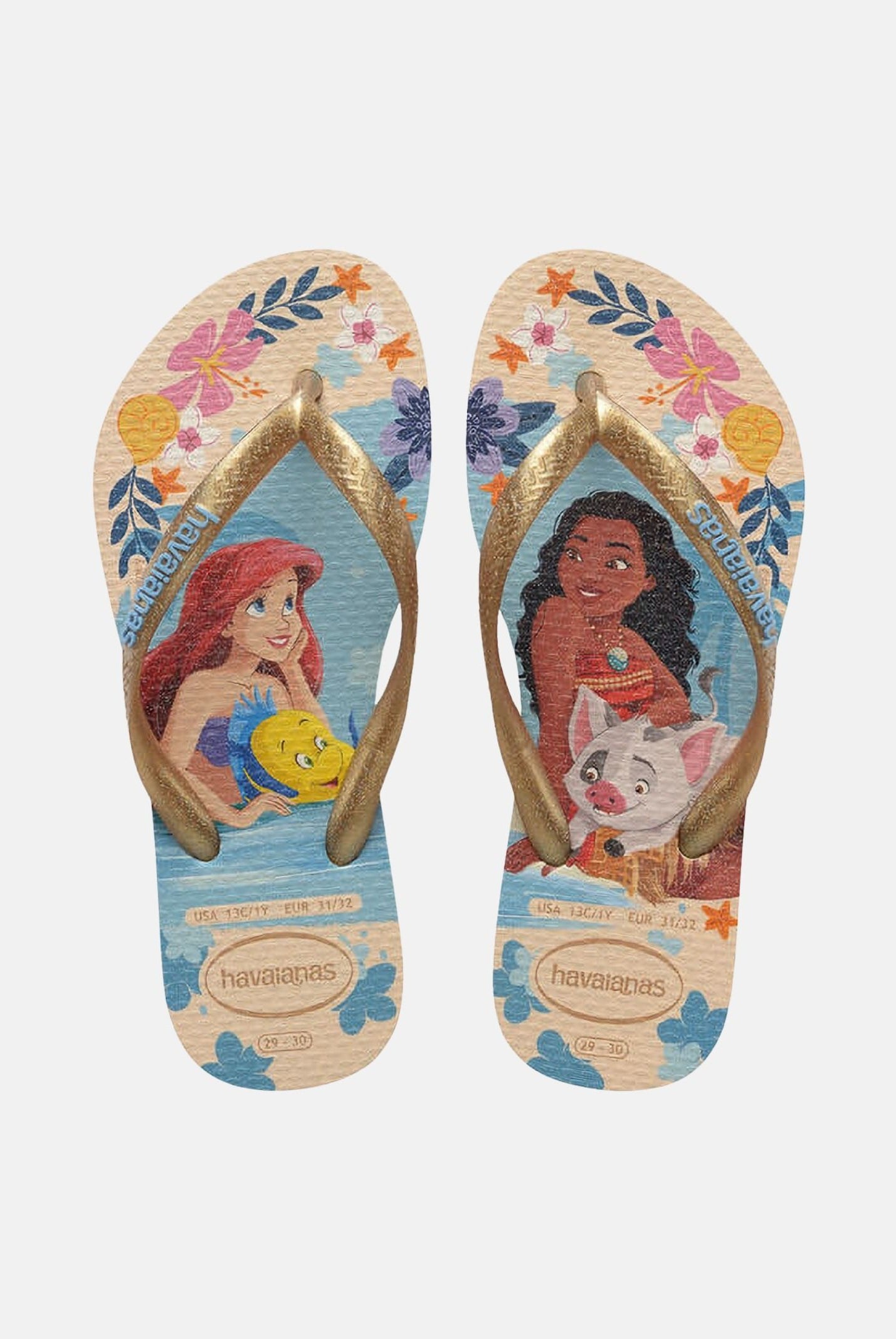 HAVAIANAS Infradito Slim Princess beige da neonato 4123328 8811 HAVAIANAS