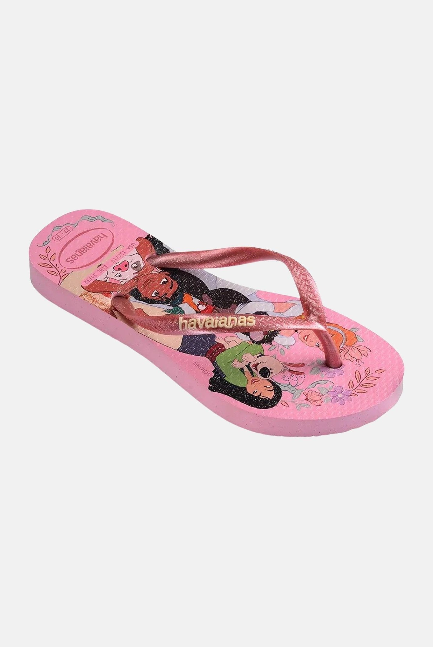 HAVAIANAS Infradito Slim Princess rosa da neonato 4123328 9898 HAVAIANAS
