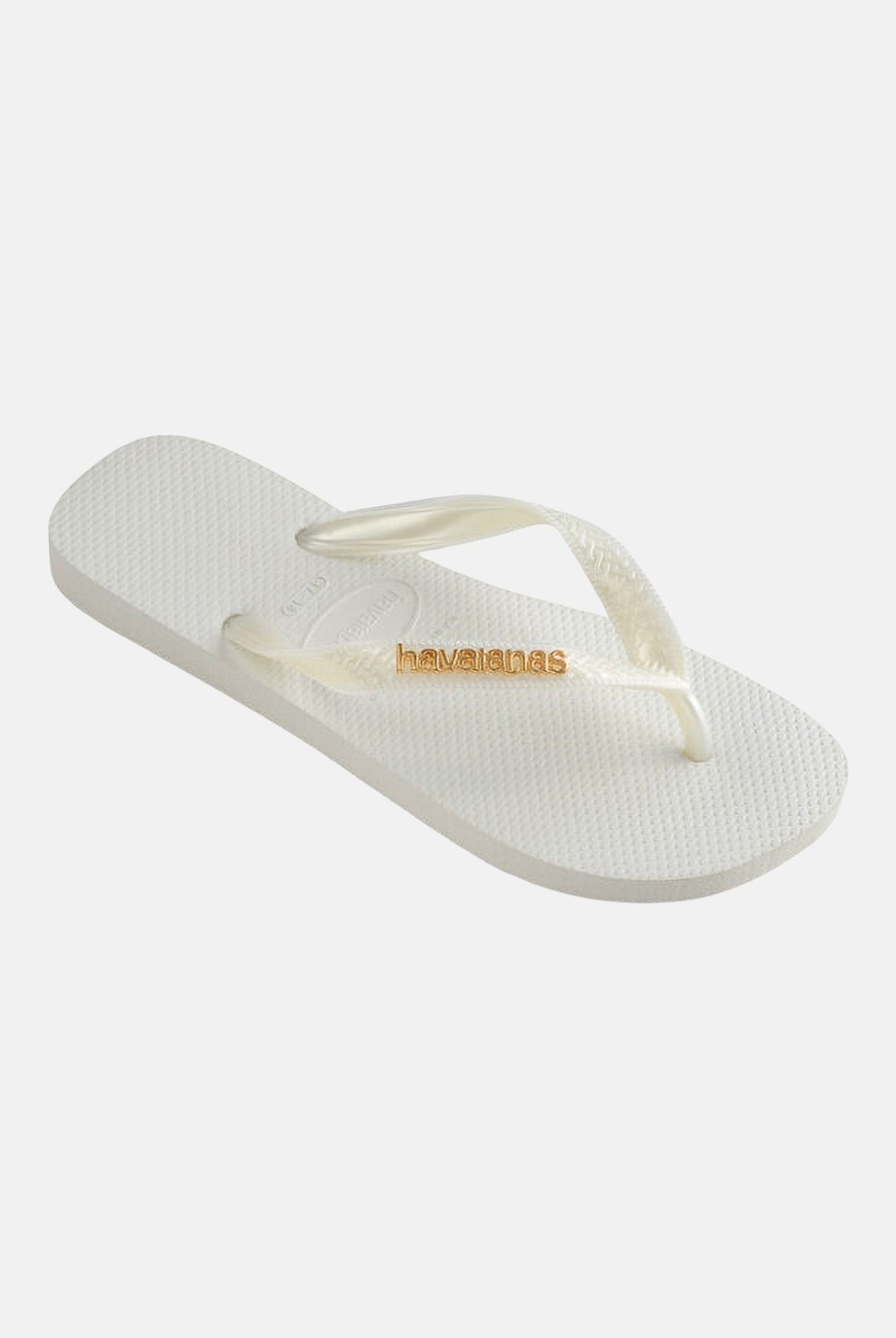 HAVAIANAS Infradito Logo Metallic bianchi da donna 4127244 0001 HAVAIANAS