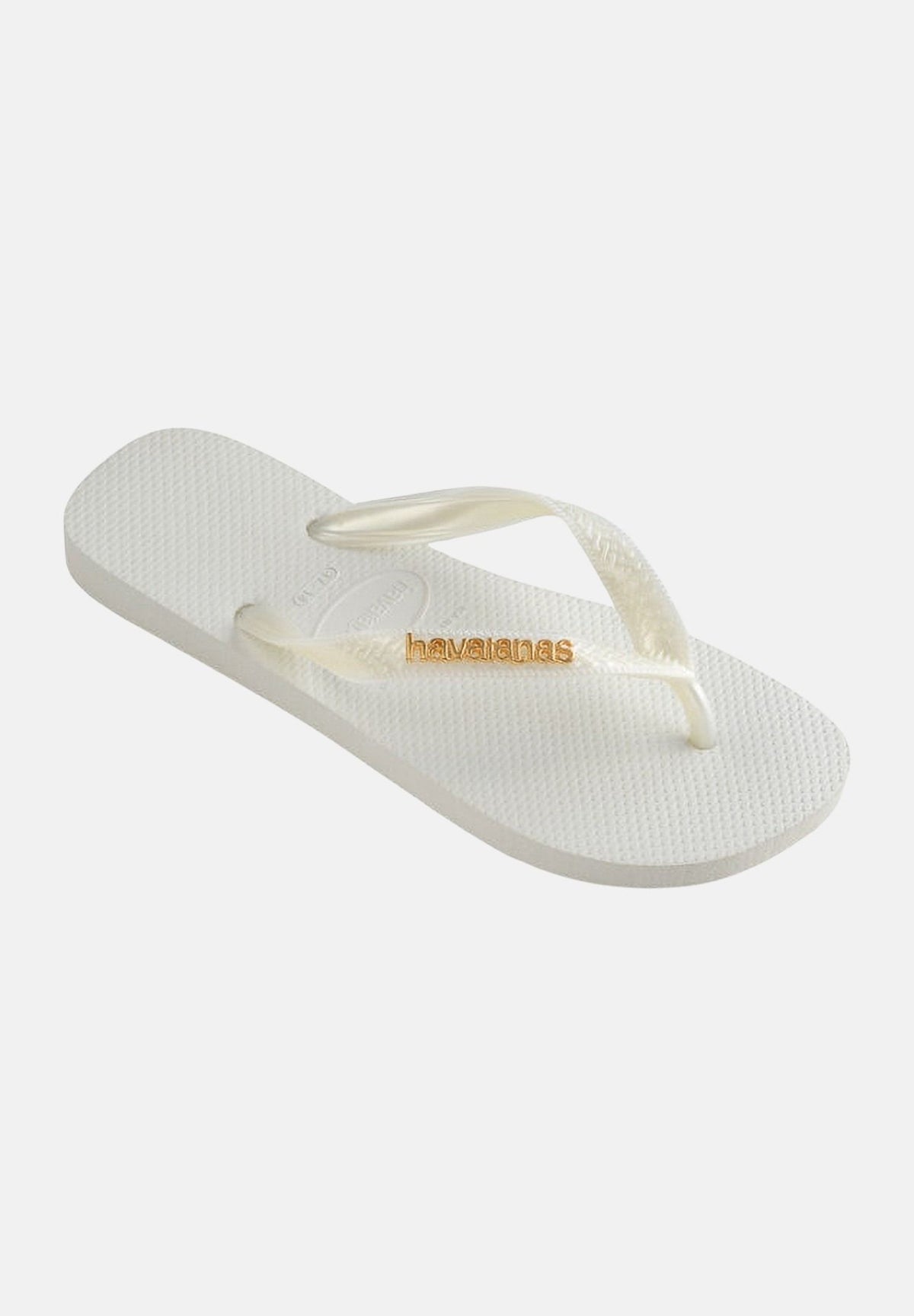 HAVAIANAS Infradito Logo Metallic bianchi da donna 4127244 0001 HAVAIANAS