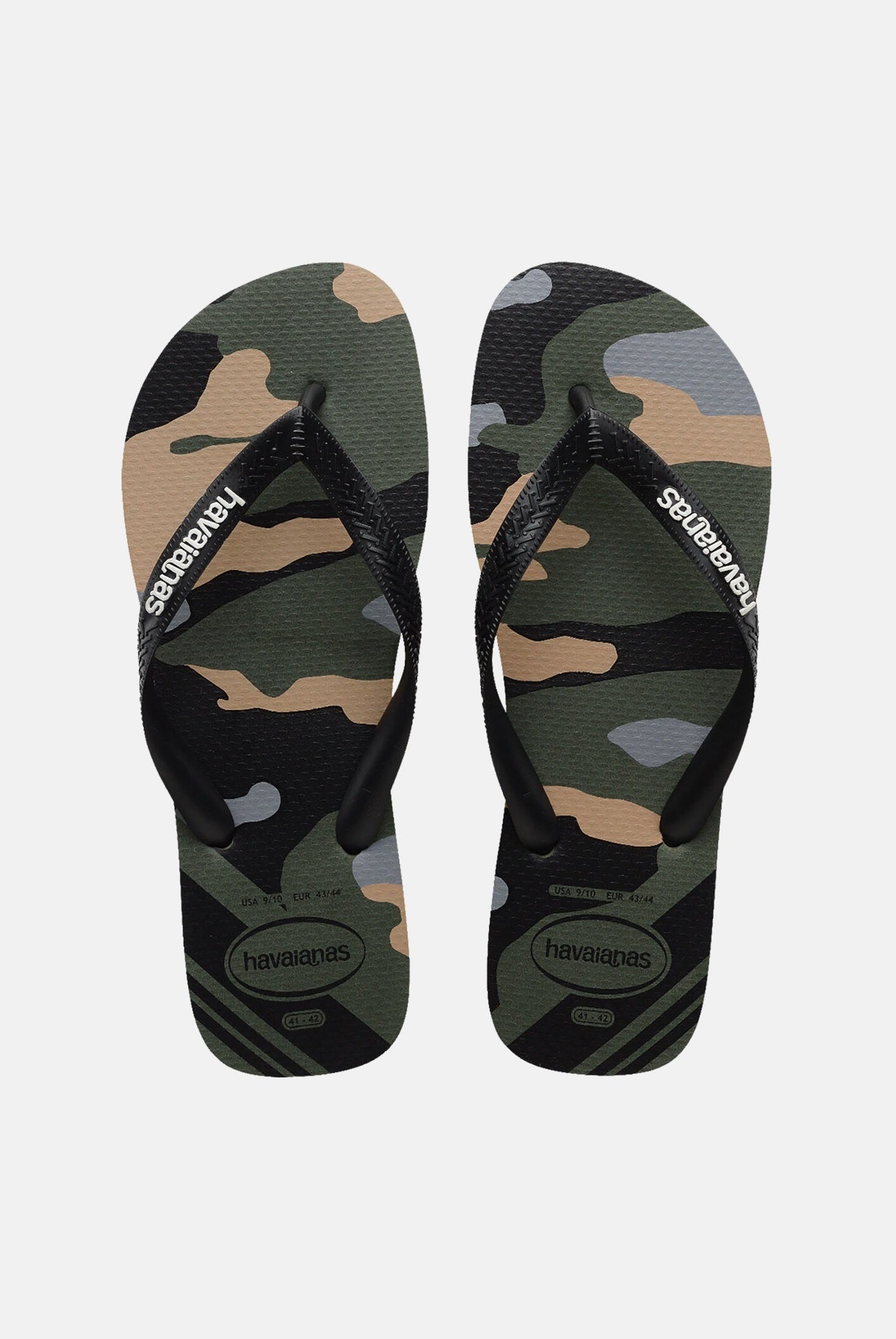 HAVAIANAS Infradito Havaianas Top Camu verdi da uomo 4141398 6132 HAVAIANAS
