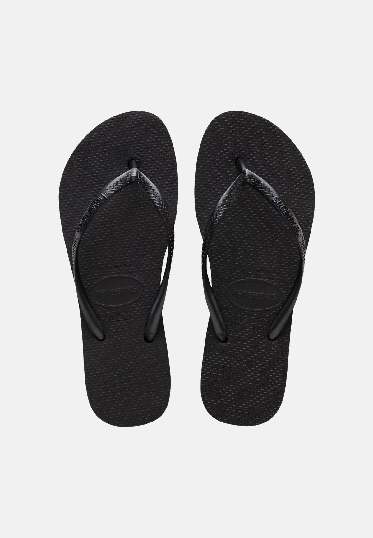 HAVAIANAS Infradito Havaianas Slim Flatform neri da donna 4144537 0090 HAVAIANAS