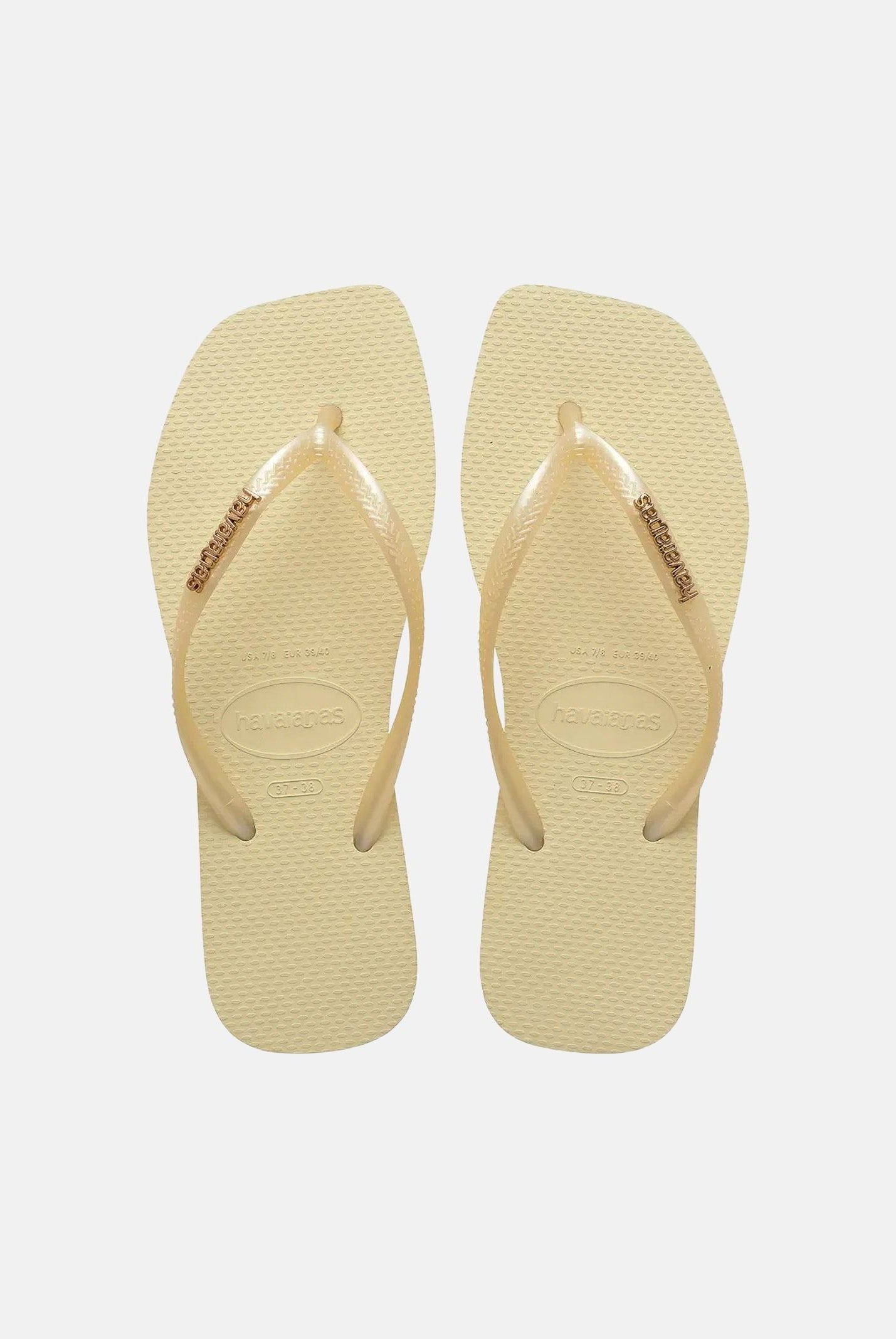 HAVAIANAS Infradito Square Logo Metallic burro da donna 4148257 9256 HAVAIANAS