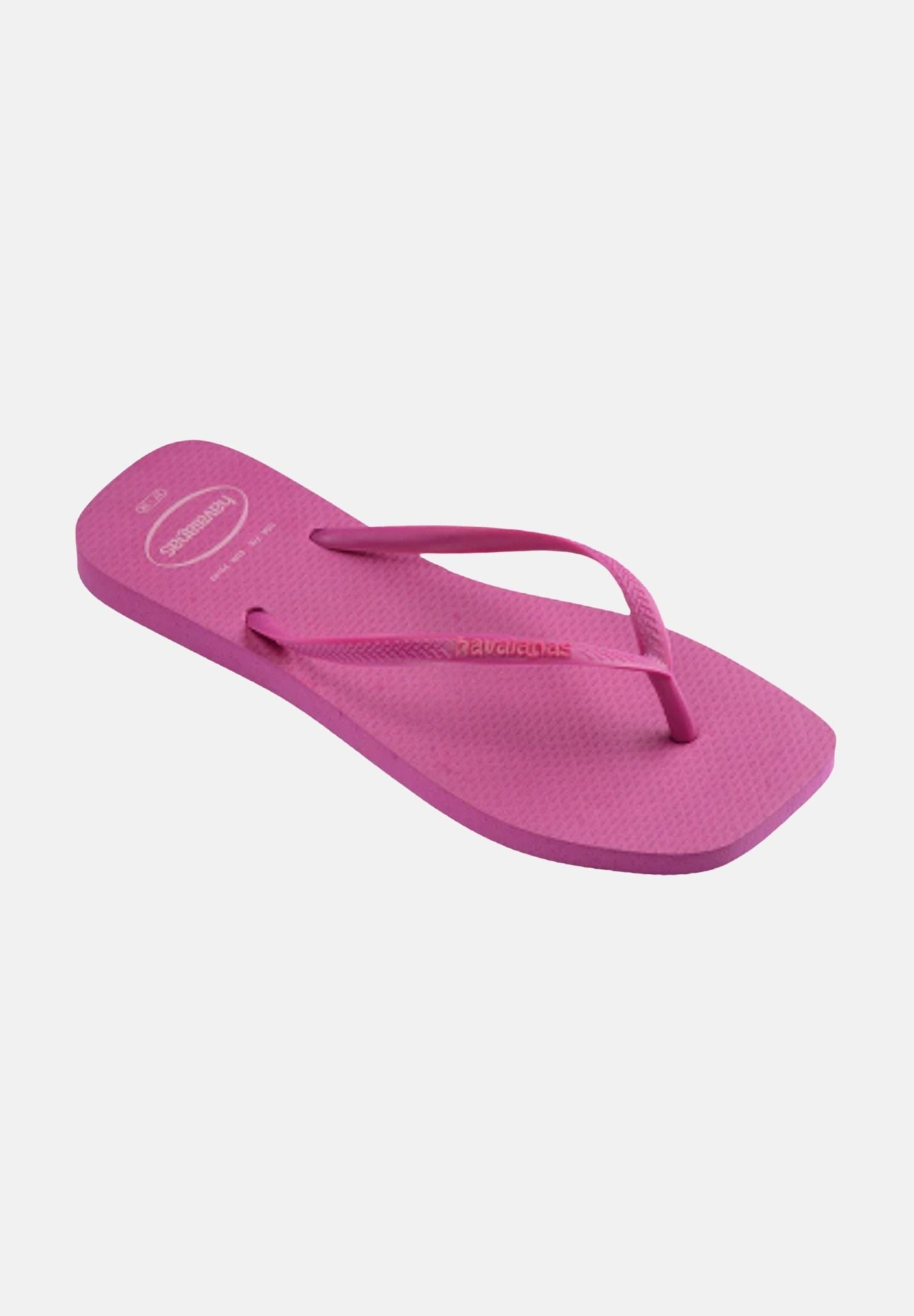 HAVAIANAS infradito Square Logo Pop Up Rose Gum rosa donna. 4148959 4622 HAVAIANAS