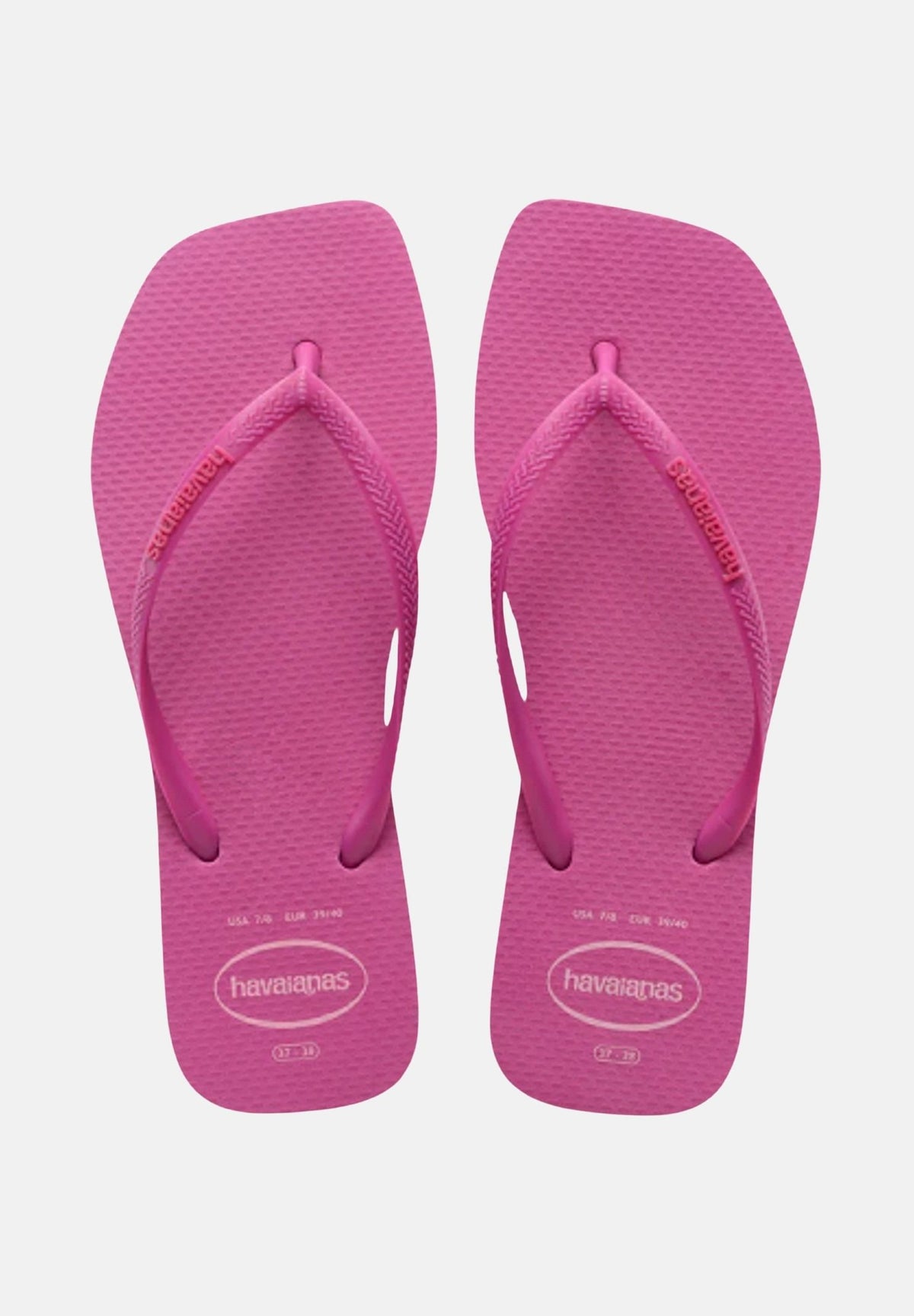 HAVAIANAS infradito Square Logo Pop Up Rose Gum rosa donna. 4148959 4622 HAVAIANAS