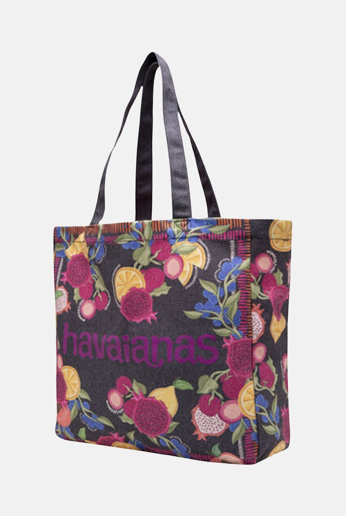 Havaianas borsa da spiaggia XL Beach Bag XL multicolor fantasia tropicale donna 4149896 0090 HAVAIANAS