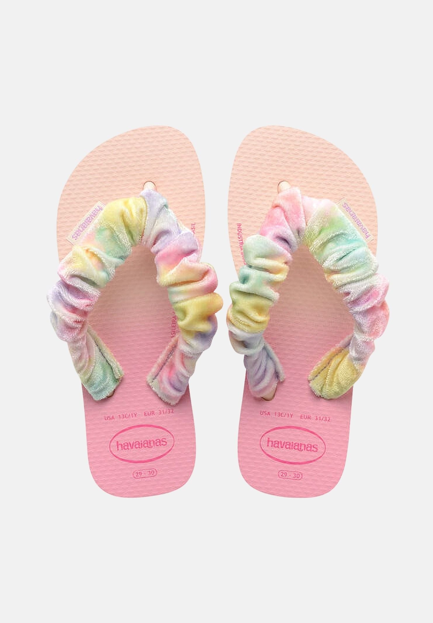 HAVAIANAS Infradito Fluffy rosa da bambina 4149941 0076 HAVAIANAS