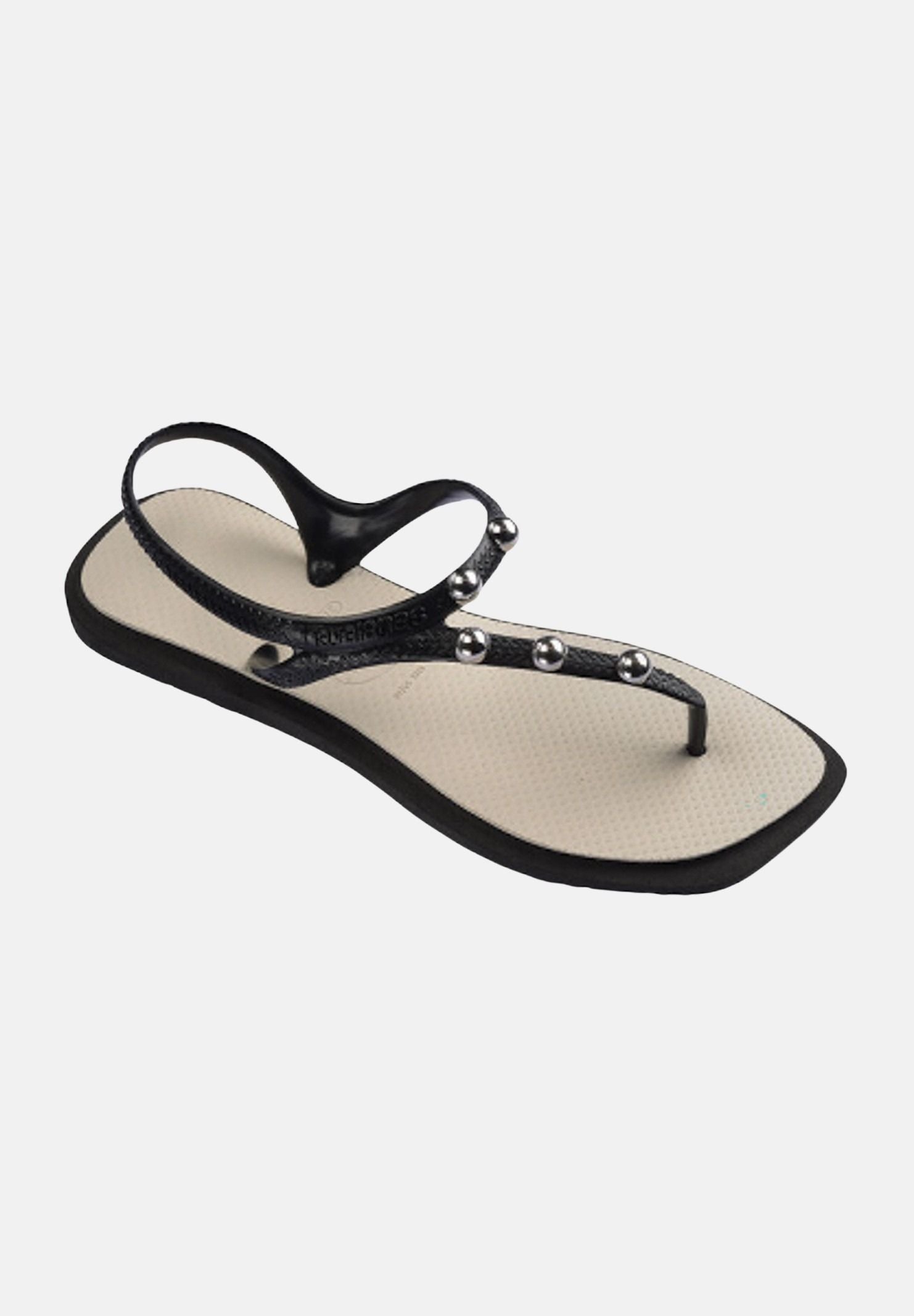 HAVAIANAS Sandali Flash Fusion beige sabbia e nero donna 4150244. 9576 HAVAIANAS