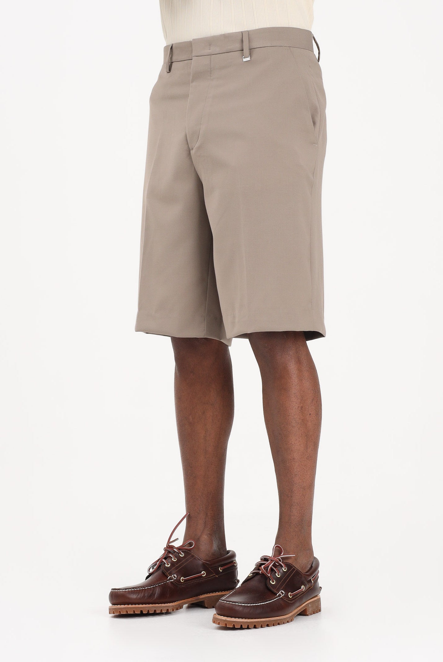 I'M BRIAN Shorts beige da uomo BE3687 TA I'M BRIAN