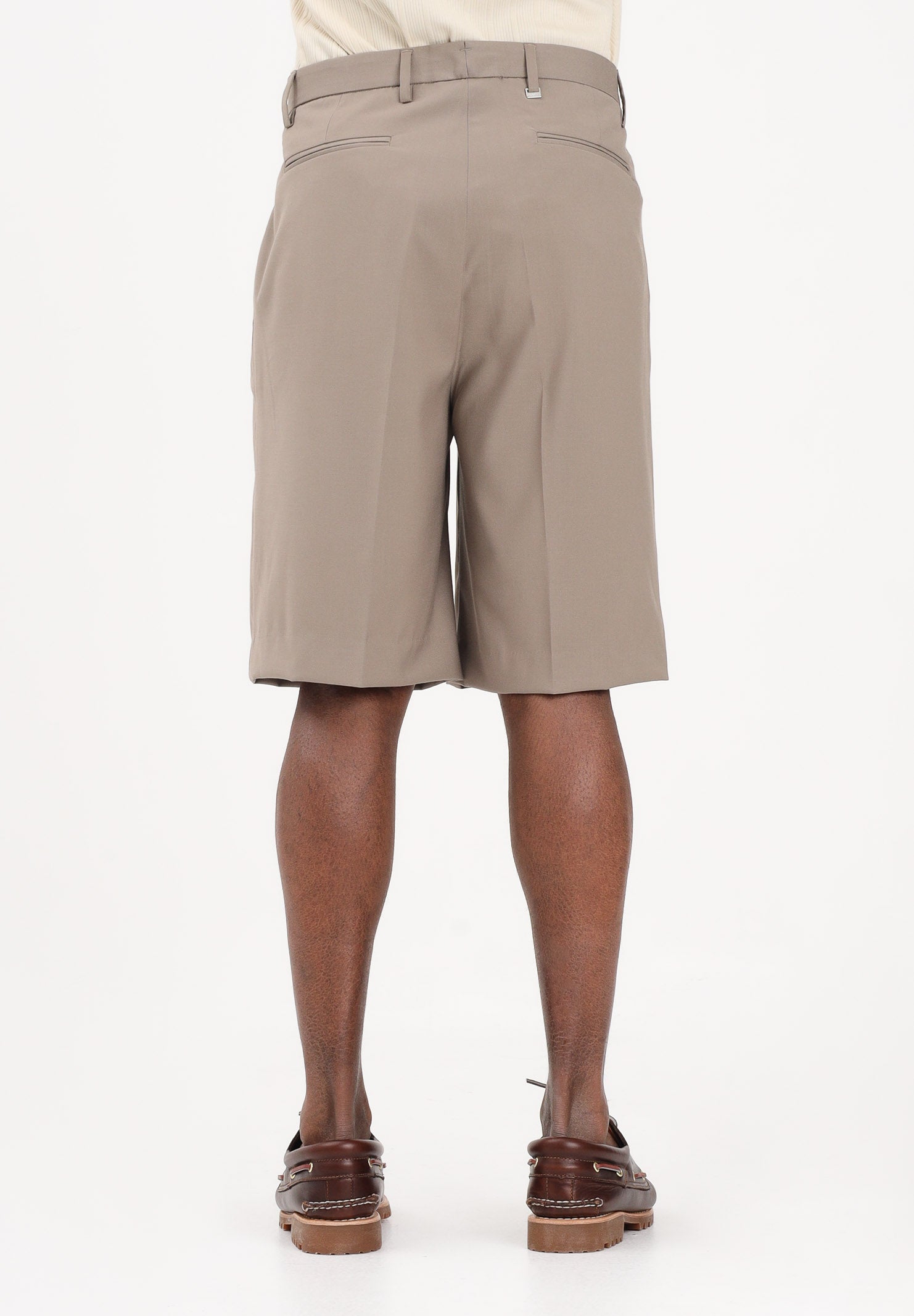 I'M BRIAN Shorts beige da uomo BE3687 TA I'M BRIAN