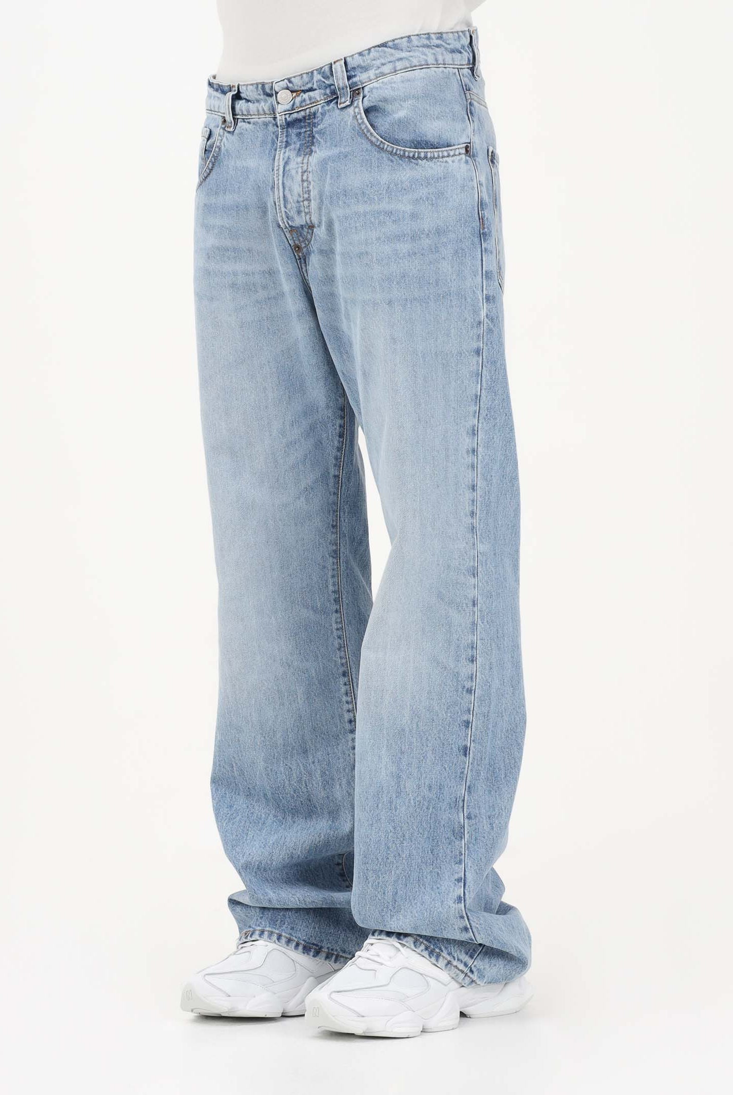 I'M BRIAN Jeans in denim chiaro da uomo FLAREL426 L426 I'M BRIAN