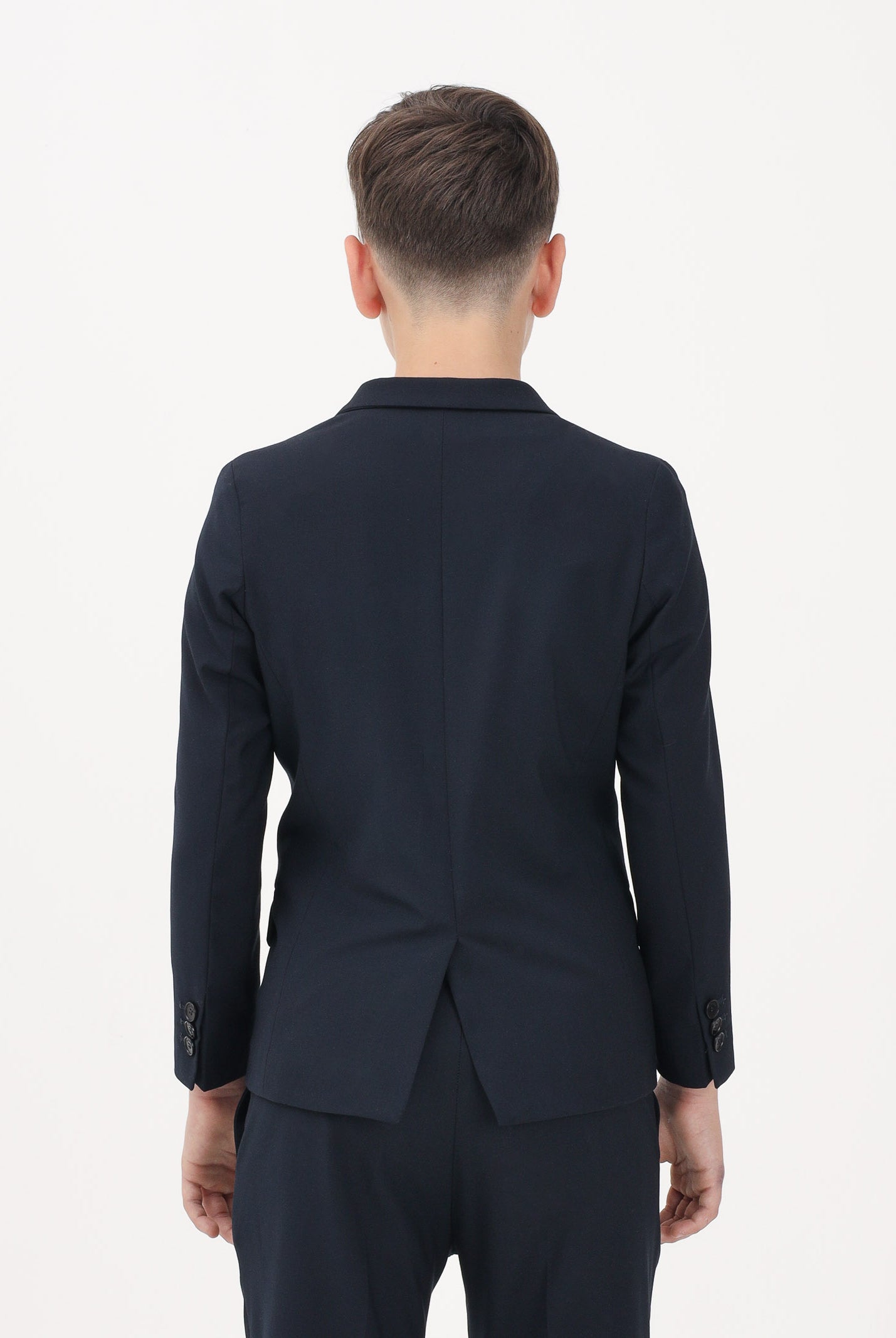 I'M BRIAN giacca doppiopetto blu navy bambino GIA3655J BL I'M BRIAN