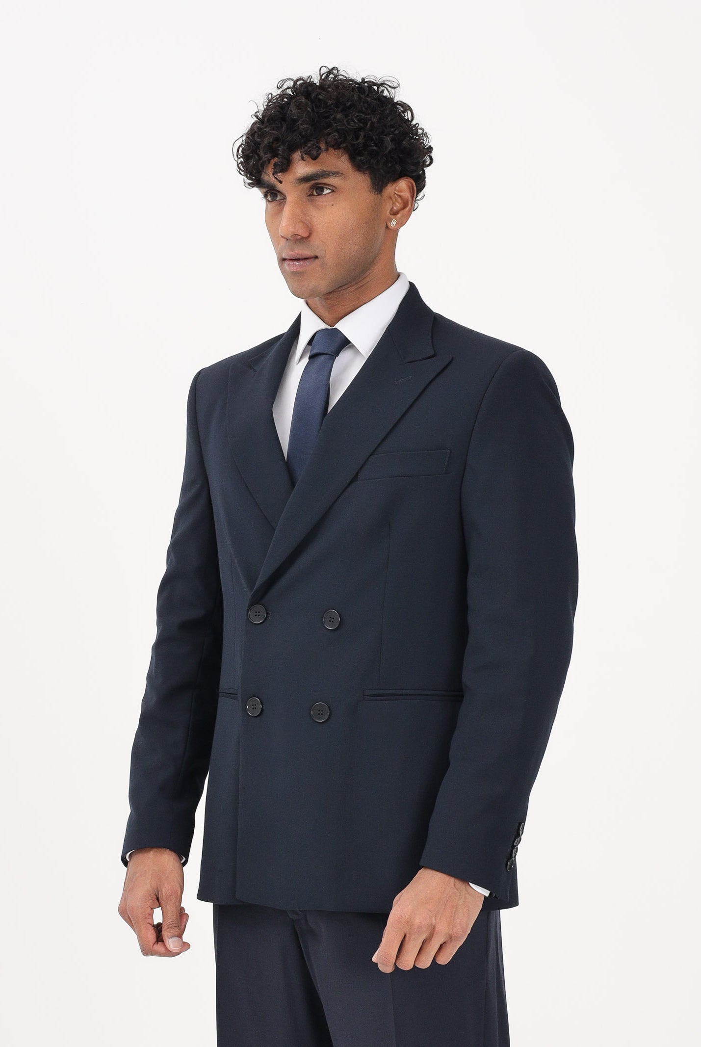 I'M BRIAN Giacca doppiopetto blu da uomo GIA3657 005 I'M BRIAN