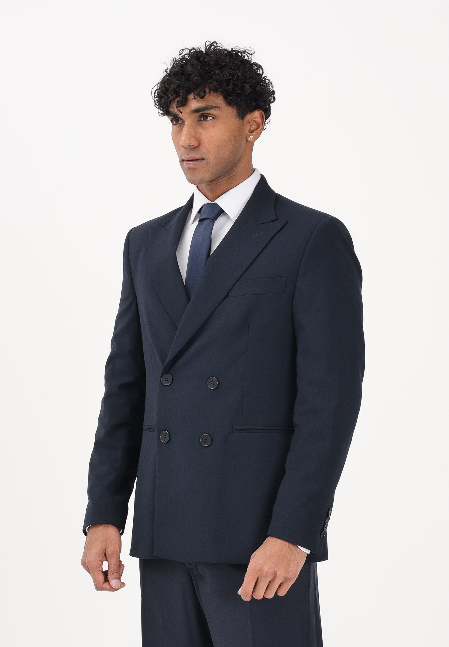 I'M BRIAN Giacca doppiopetto blu da uomo GIA3657 005 I'M BRIAN
