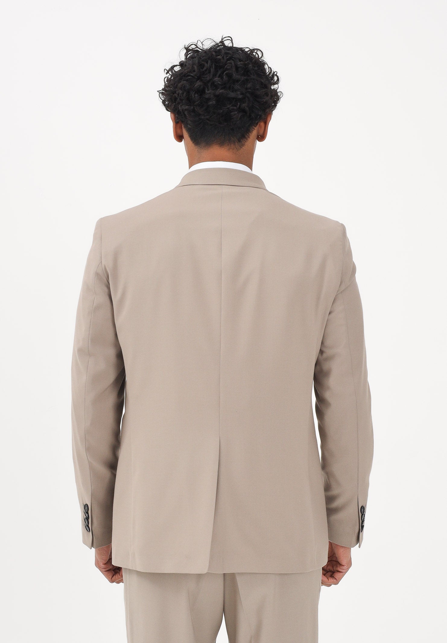 I'M BRIAN Giacca doppiopetto beige da uomo GIA3657 TA I'M BRIAN