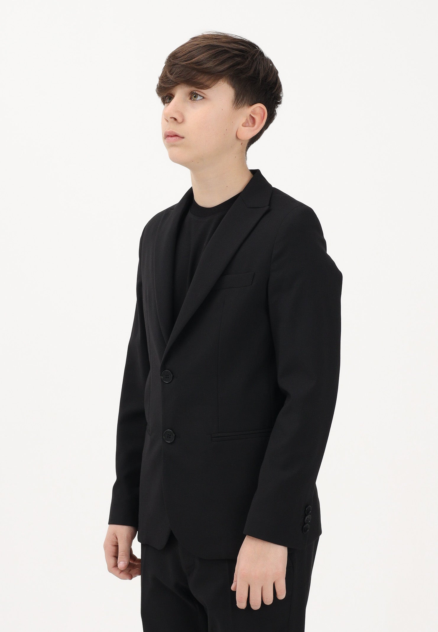 I'M BRIAN Giacca nera da bambino GIA3658J 009 I'M BRIAN