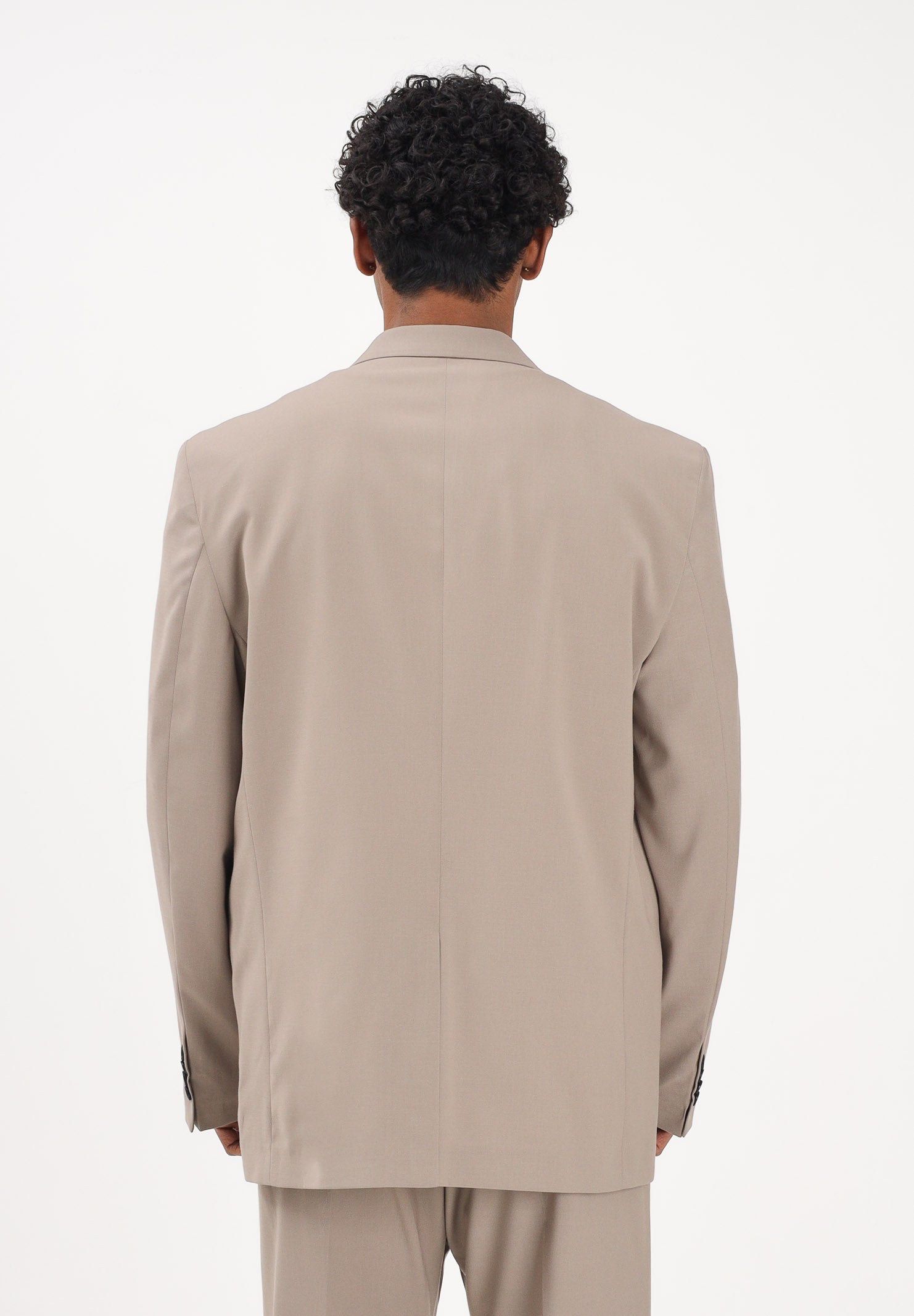 I'M BRIAN Giacca monopetto beige da uomo GIA3659 TA I'M BRIAN