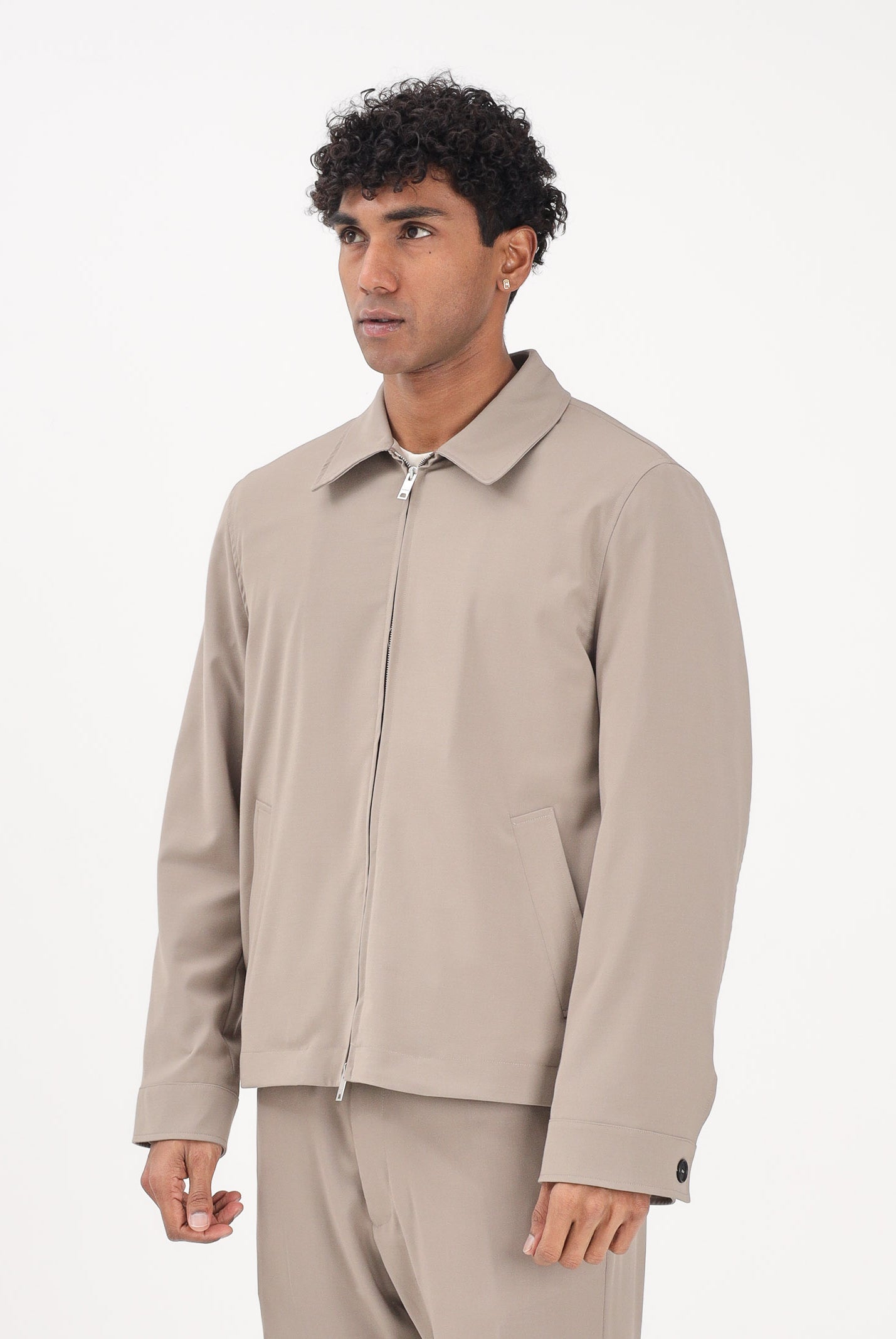 I'M BRIAN Giacca a vento beige da uomo GIU3669 TA I'M BRIAN