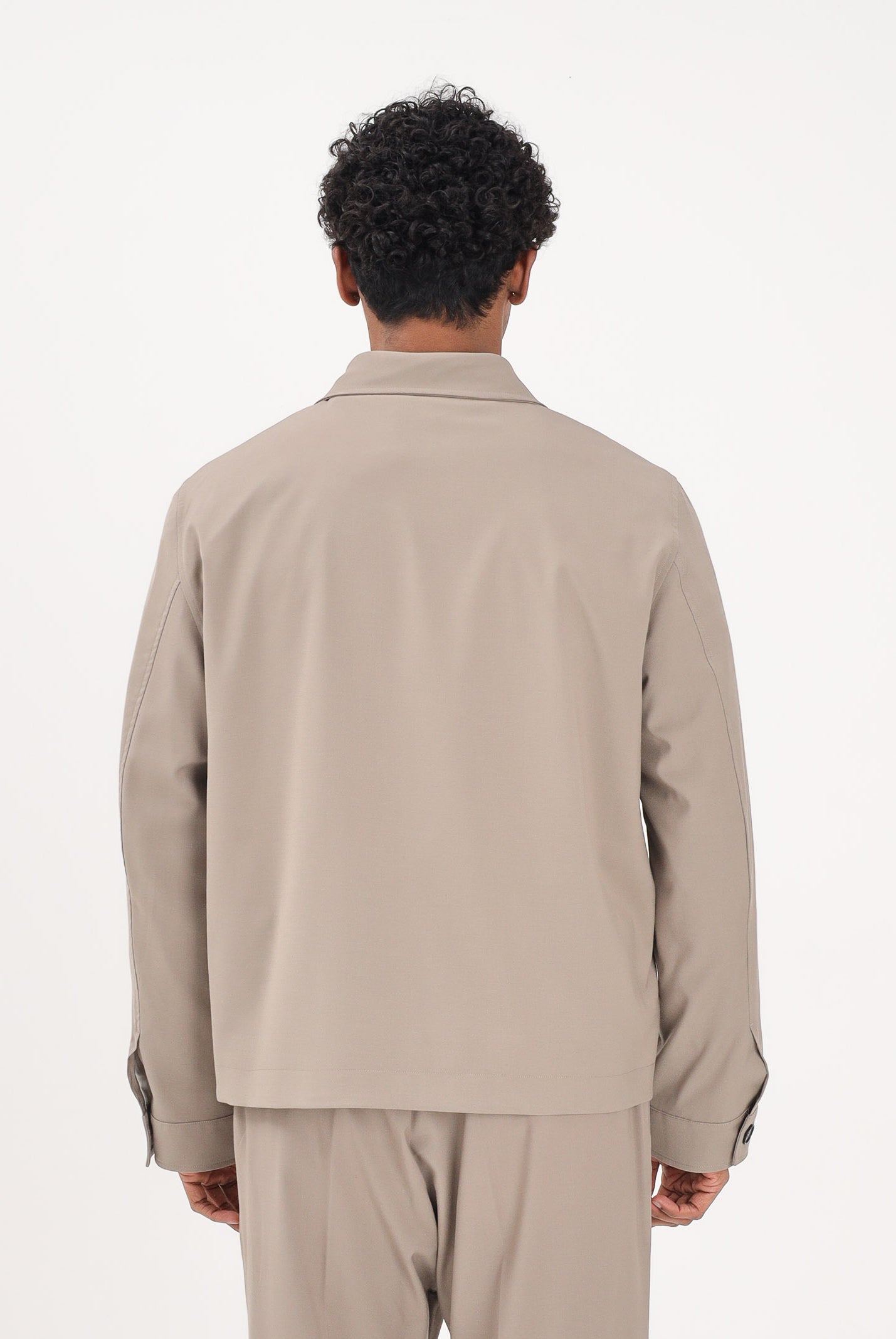 I'M BRIAN Giacca a vento beige da uomo GIU3669 TA I'M BRIAN