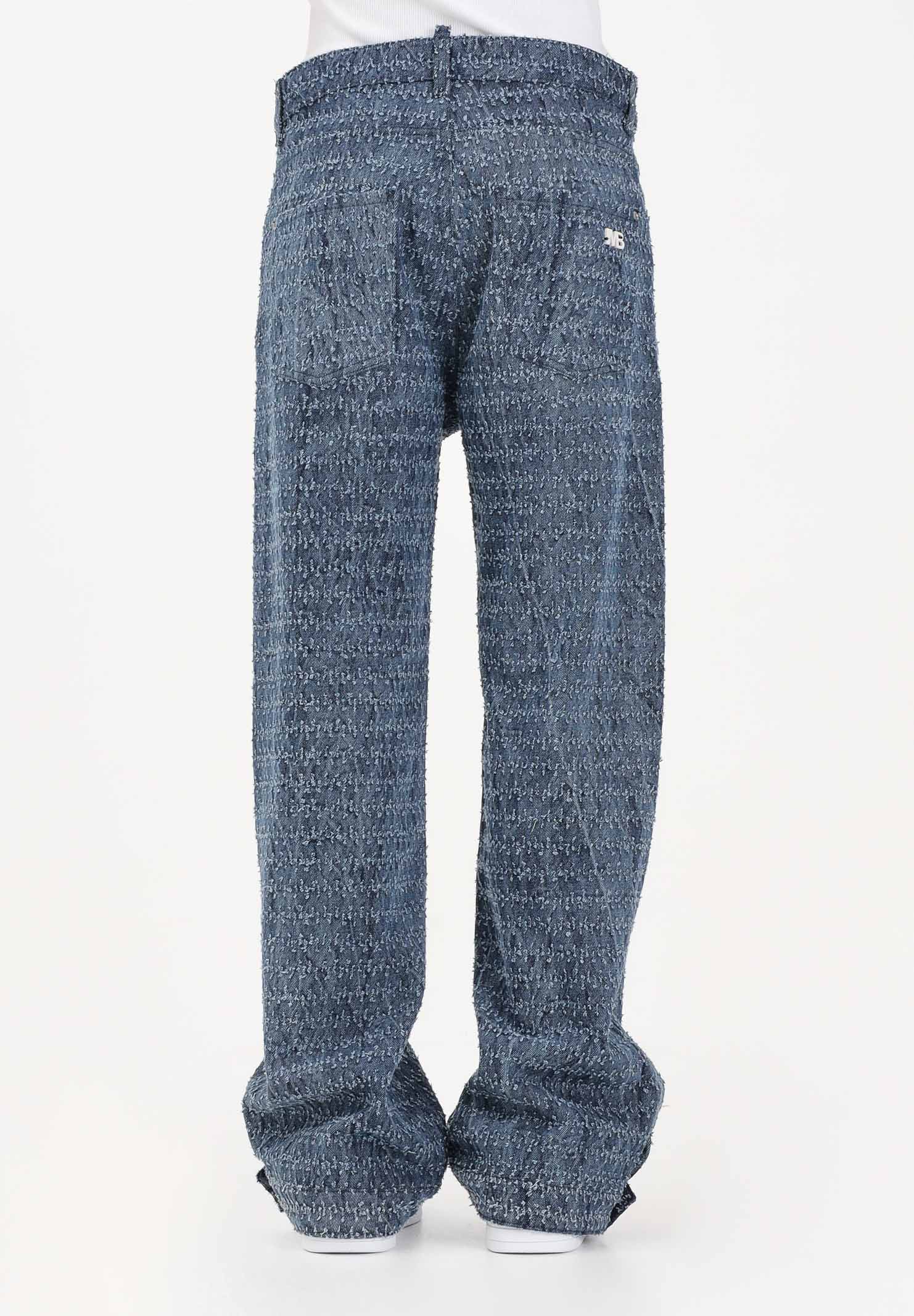 I'M BRIAN Jeans in denim medio da uomo con lavorazione texturizzata JACE926 0028 I'M BRIAN